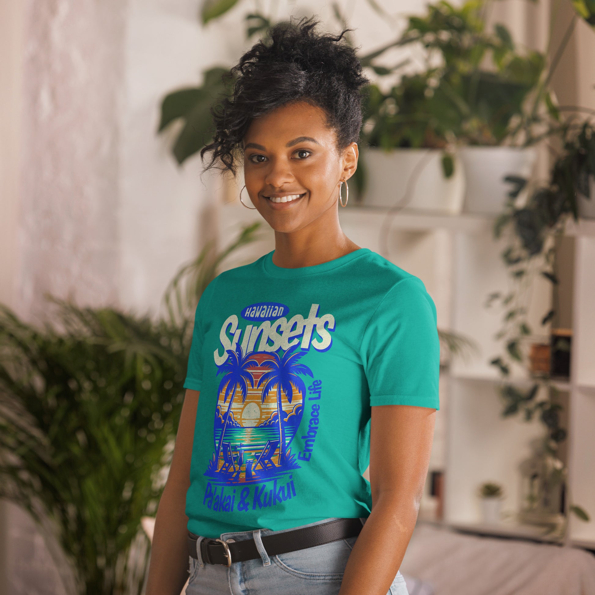 Hawaiian Sunsets T-Shirt T-shirt Pa'akai & Kukui