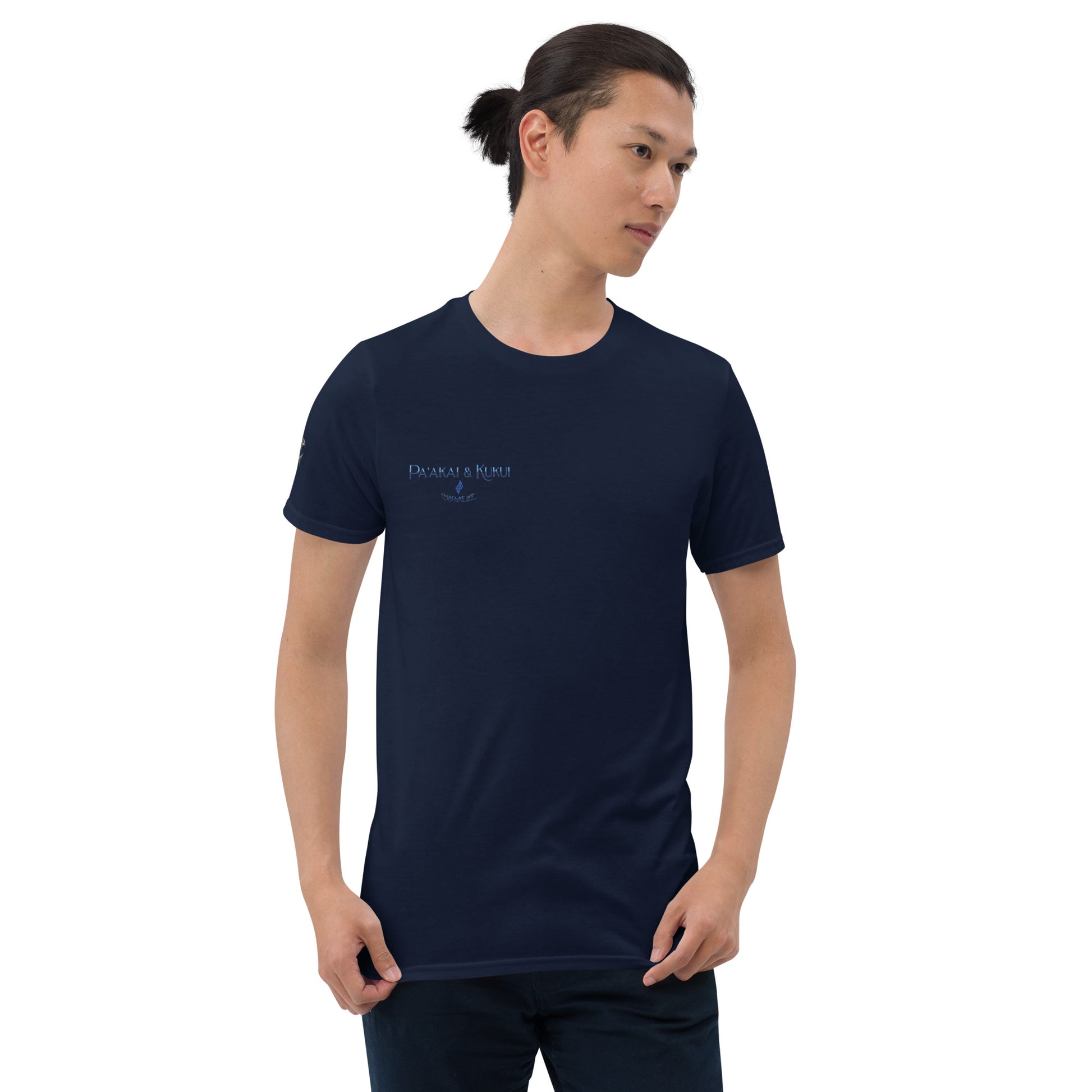 Pa'akai & Kukui Logo Short-Sleeve Unisex T-Shirt T-shirt Pa'akai & Kukui Navy S