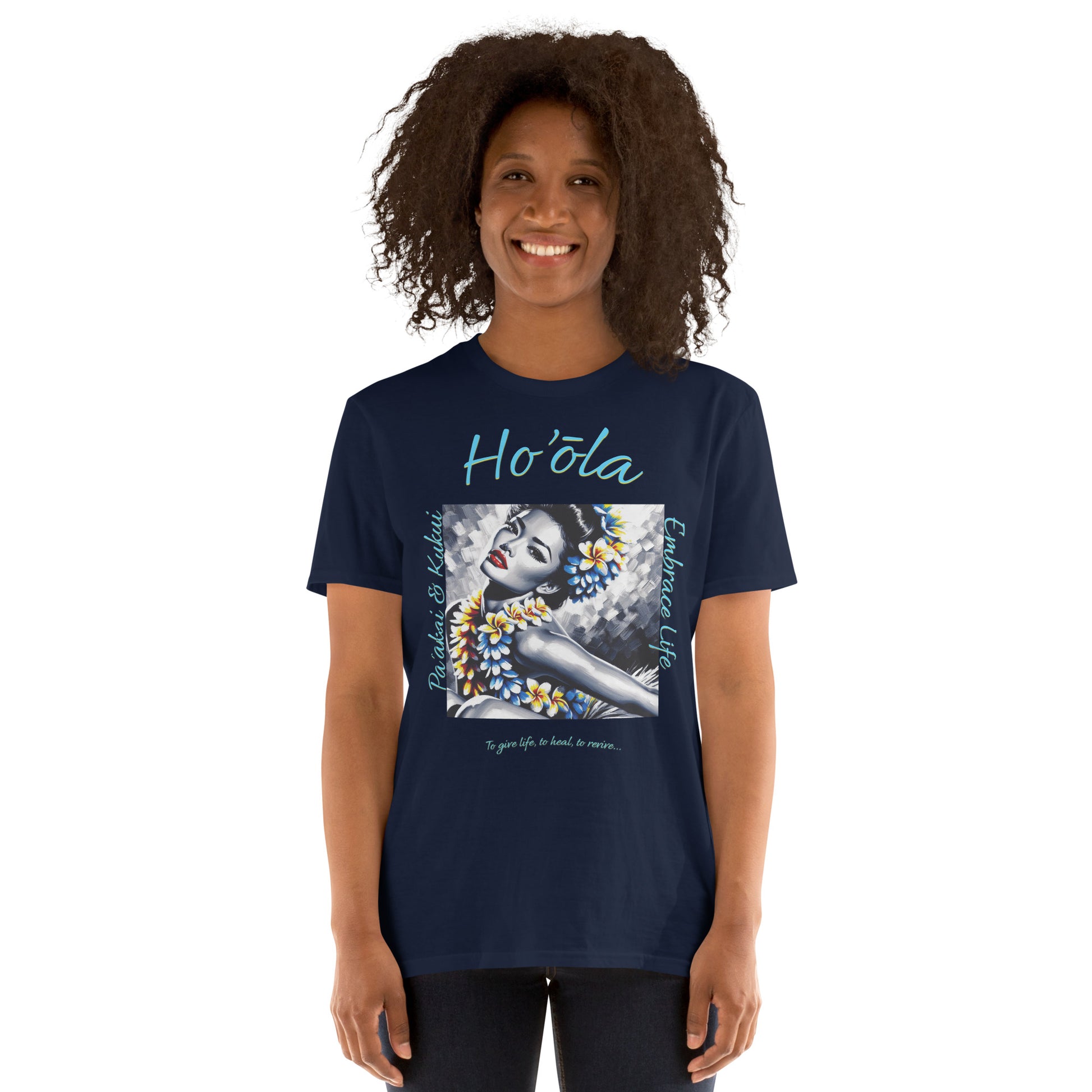 Aloha Wahine Hawai'i T-Shirt T-shirt Pa'akai & Kukui