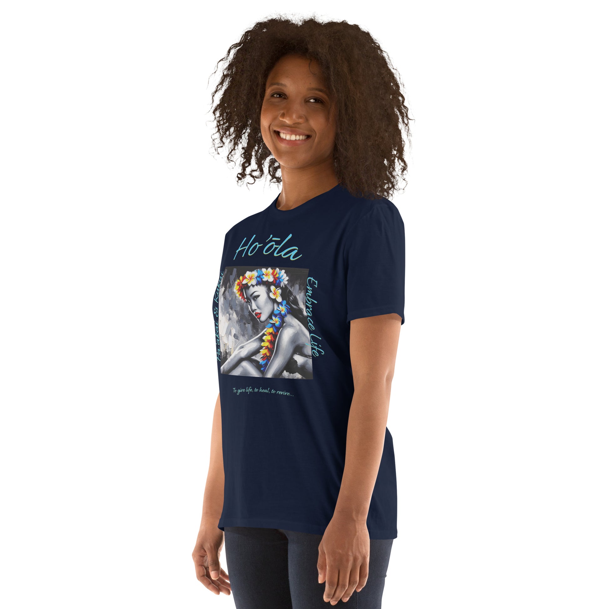 Aloha Wahine Hawai'i T-Shirt T-shirt Pa'akai & Kukui