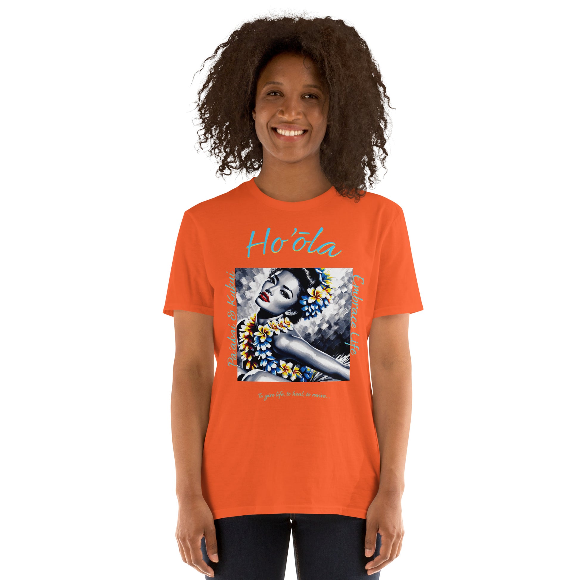 Aloha Wahine Hawai'i T-Shirt T-shirt Pa'akai & Kukui