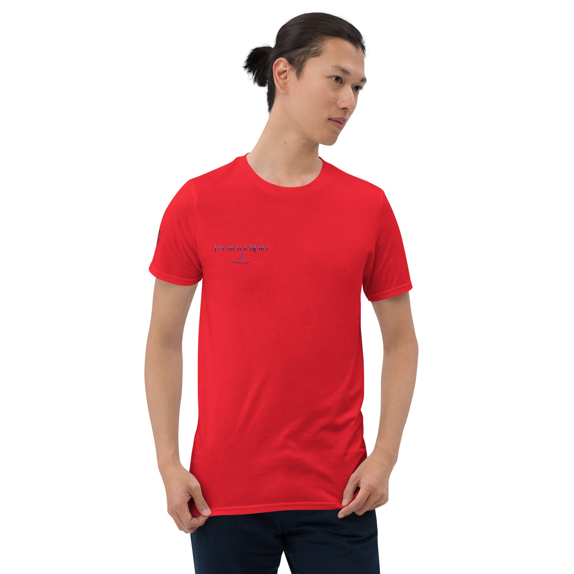 Pa'akai & Kukui Logo Short-Sleeve Unisex T-Shirt T-shirt Pa'akai & Kukui Red S