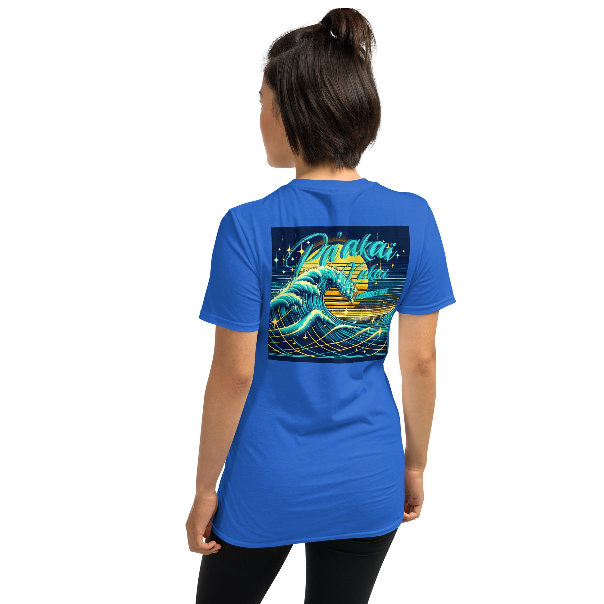 Blue Waves Short-Sleeve Unisex T-Shirt T-shirt Pa'akai & Kukui