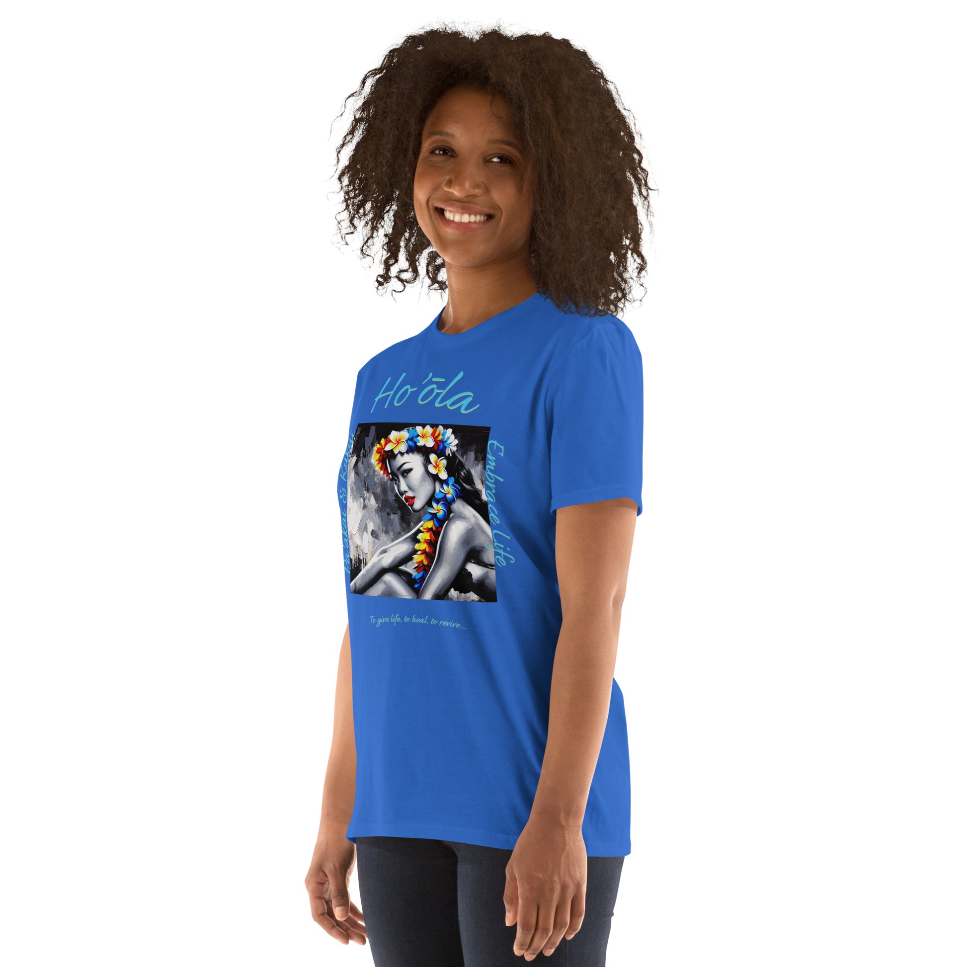 Aloha Wahine Hawai'i T-Shirt T-shirt Pa'akai & Kukui