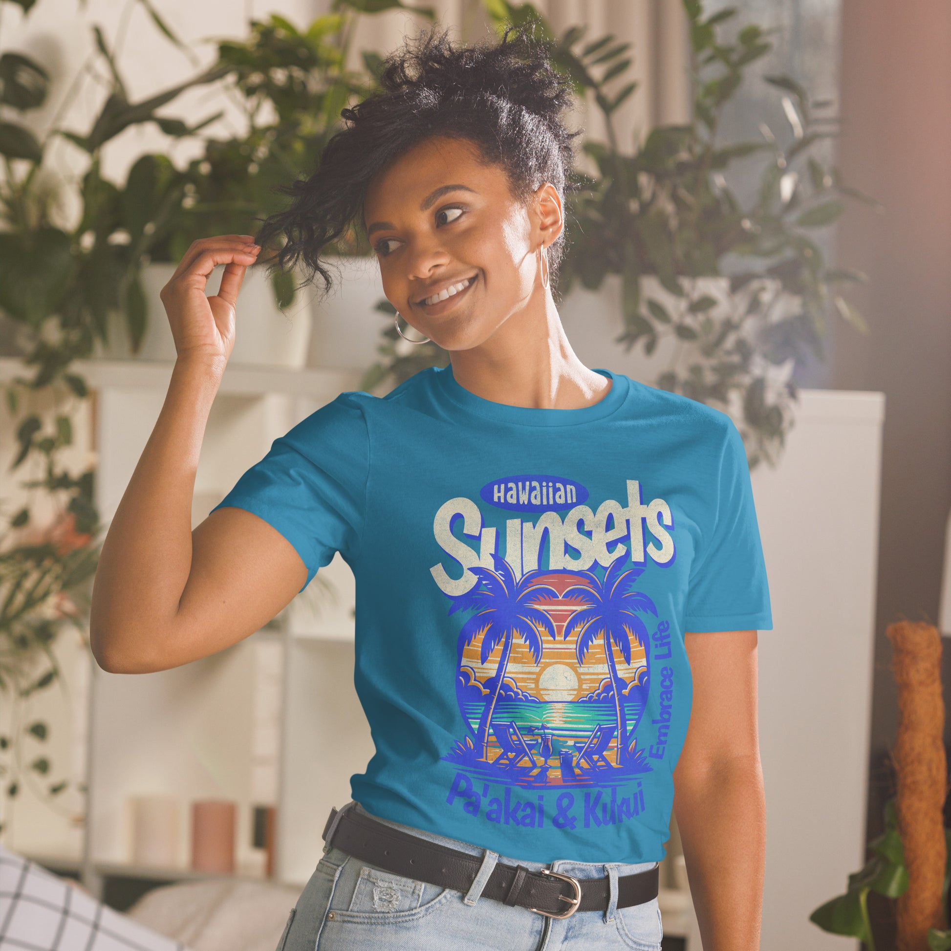 Hawaiian Sunsets T-Shirt T-shirt Pa'akai & Kukui