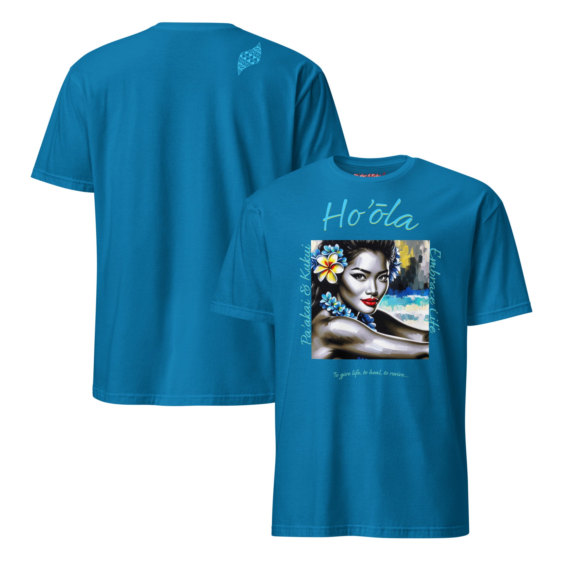 Aloha Wahine Hawai'i T-Shirt T-shirt Pa'akai & Kukui
