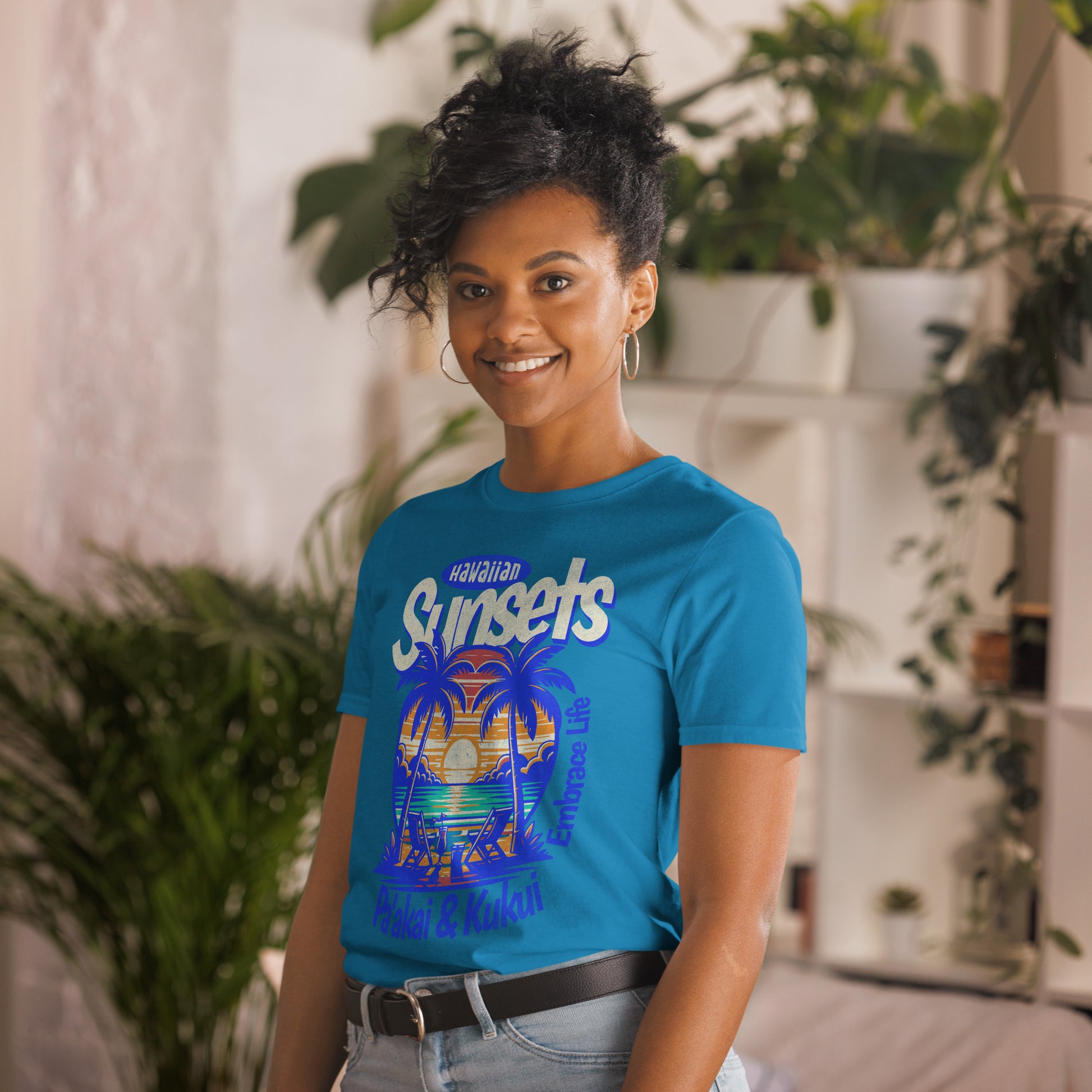 Hawaiian Sunsets T-Shirt T-shirt Pa'akai & Kukui