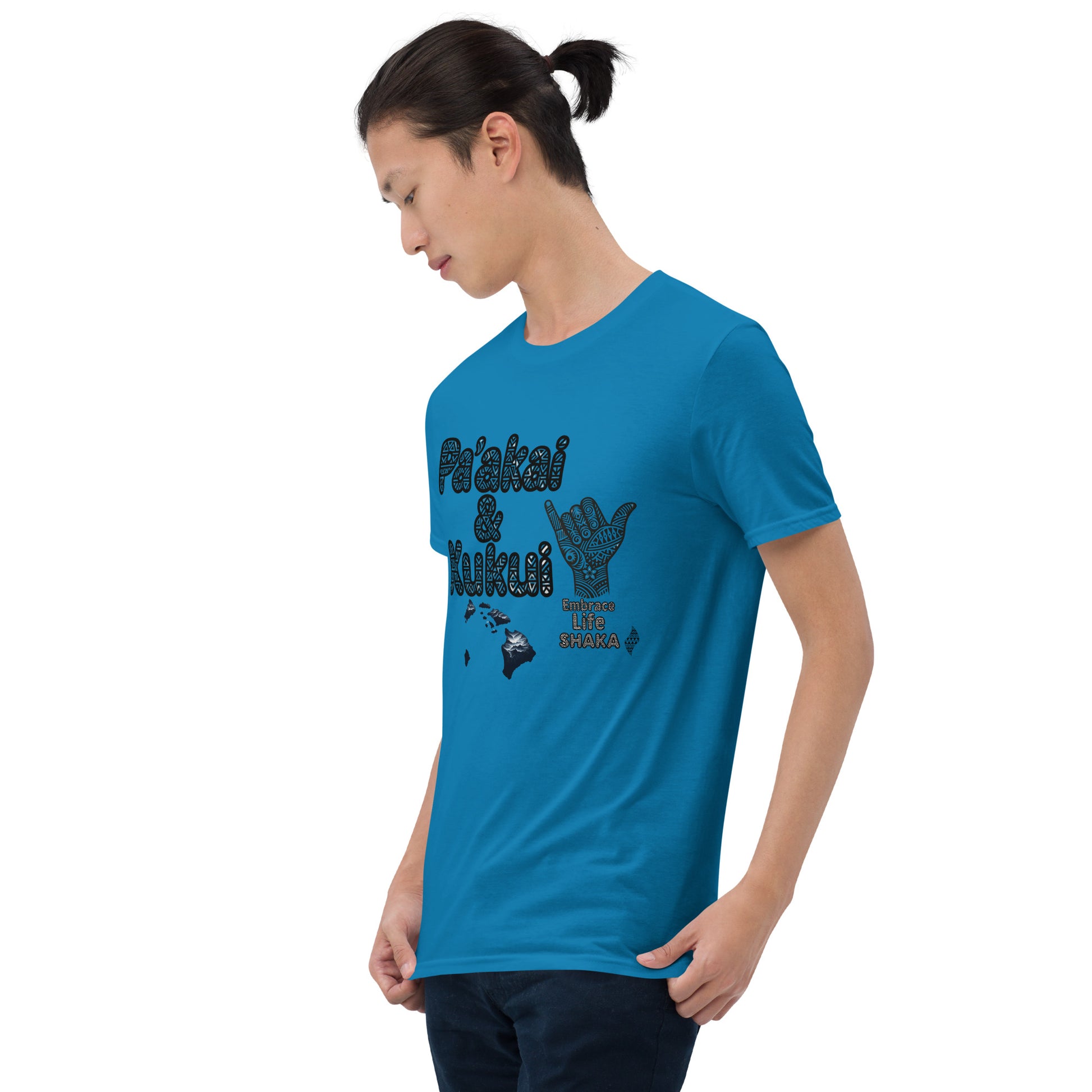 Embrace Life Shaka T-Shirt T-shirt Pa'akai & Kukui