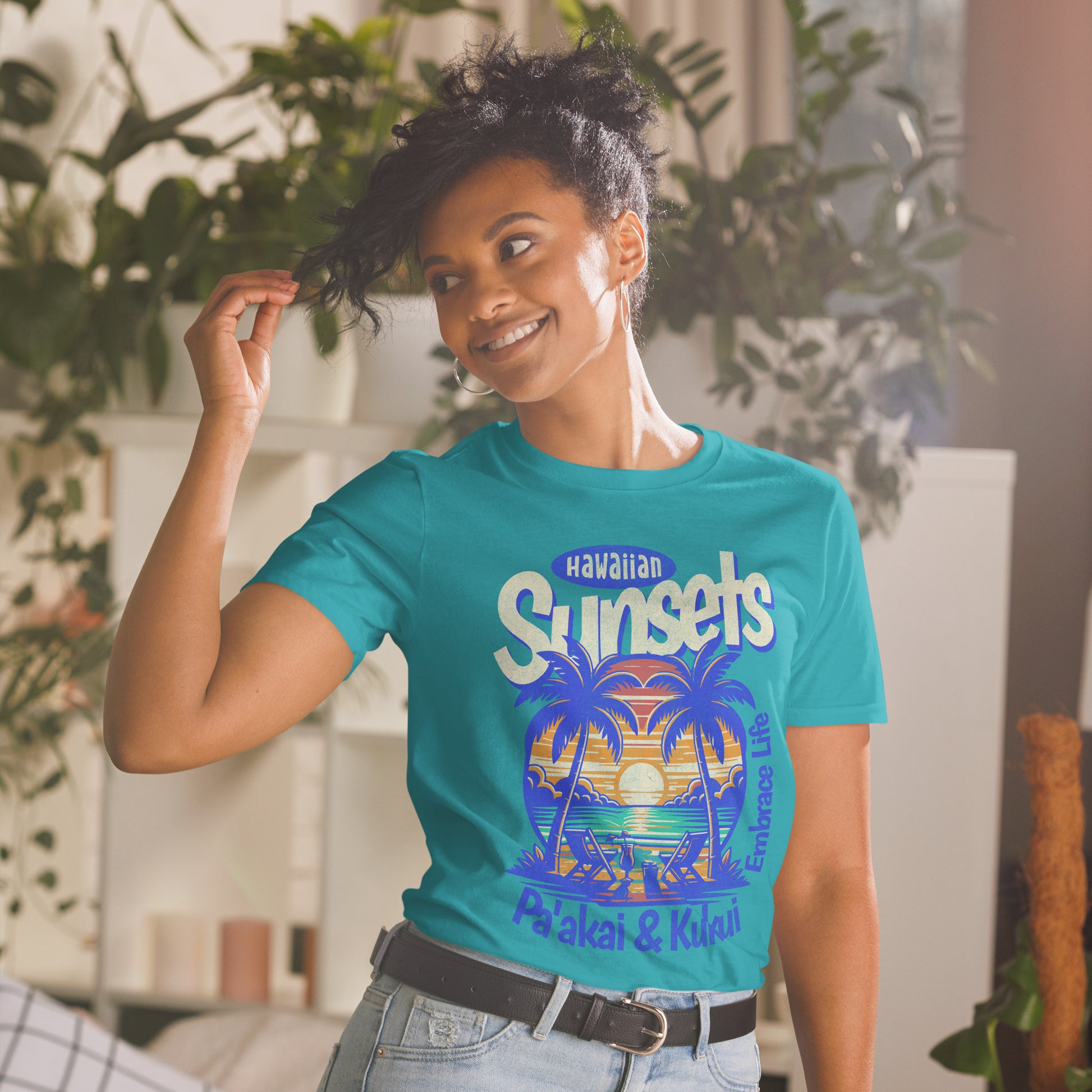 Hawaiian Sunsets T-Shirt T-shirt Pa'akai & Kukui