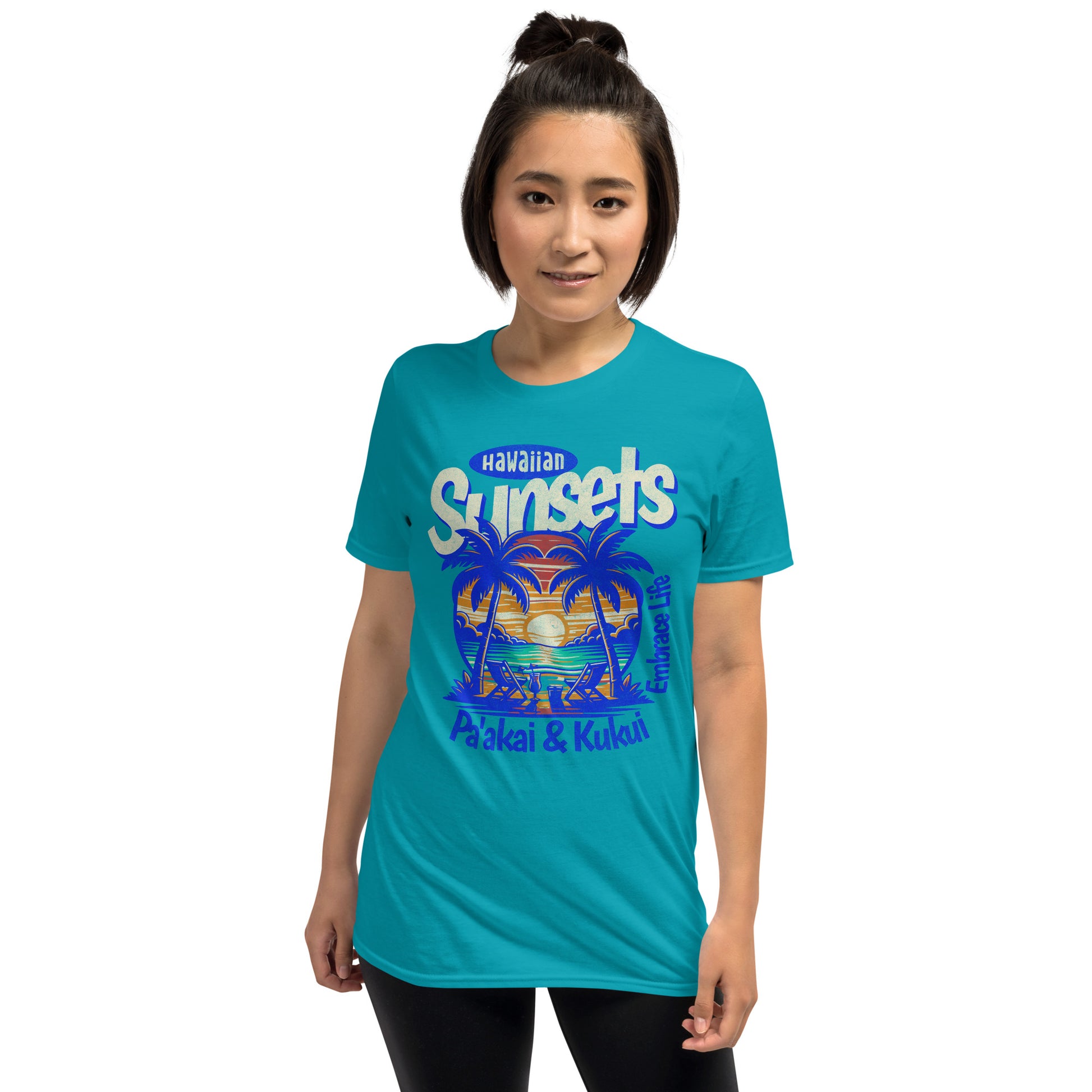 Hawaiian Sunsets T-Shirt T-shirt Pa'akai & Kukui