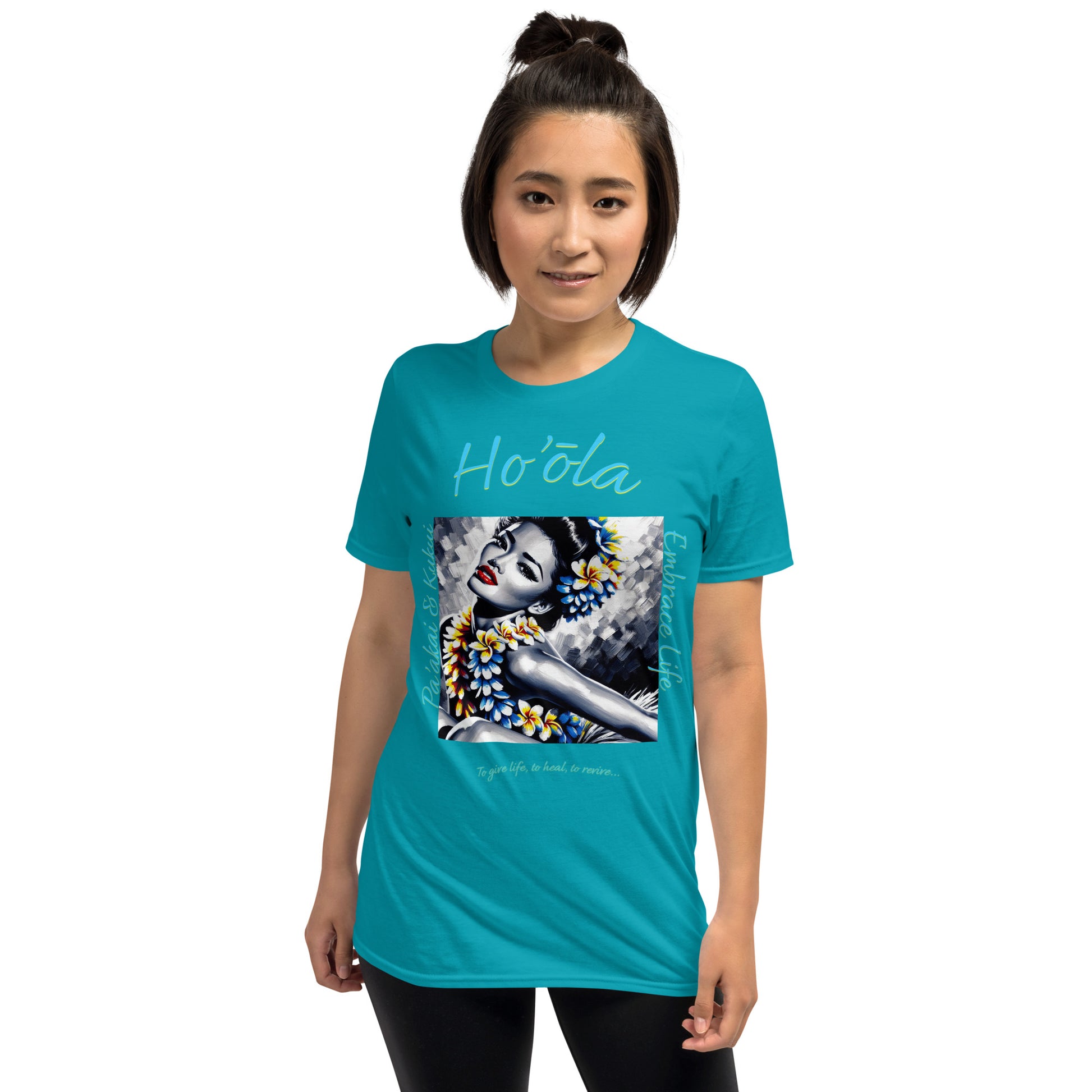 Aloha Wahine Hawai'i T-Shirt T-shirt Pa'akai & Kukui