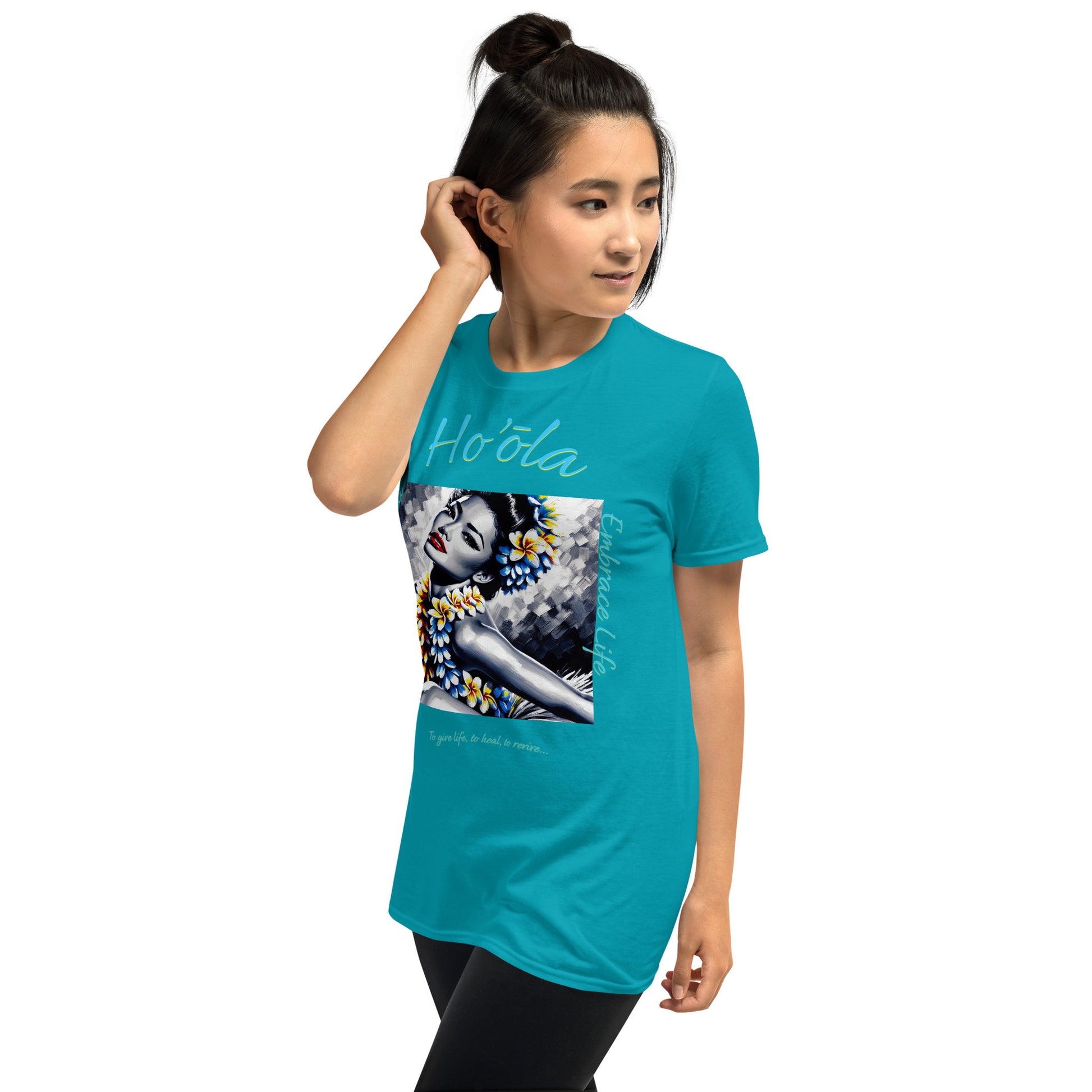 Aloha Wahine Hawai'i T-Shirt T-shirt Pa'akai & Kukui