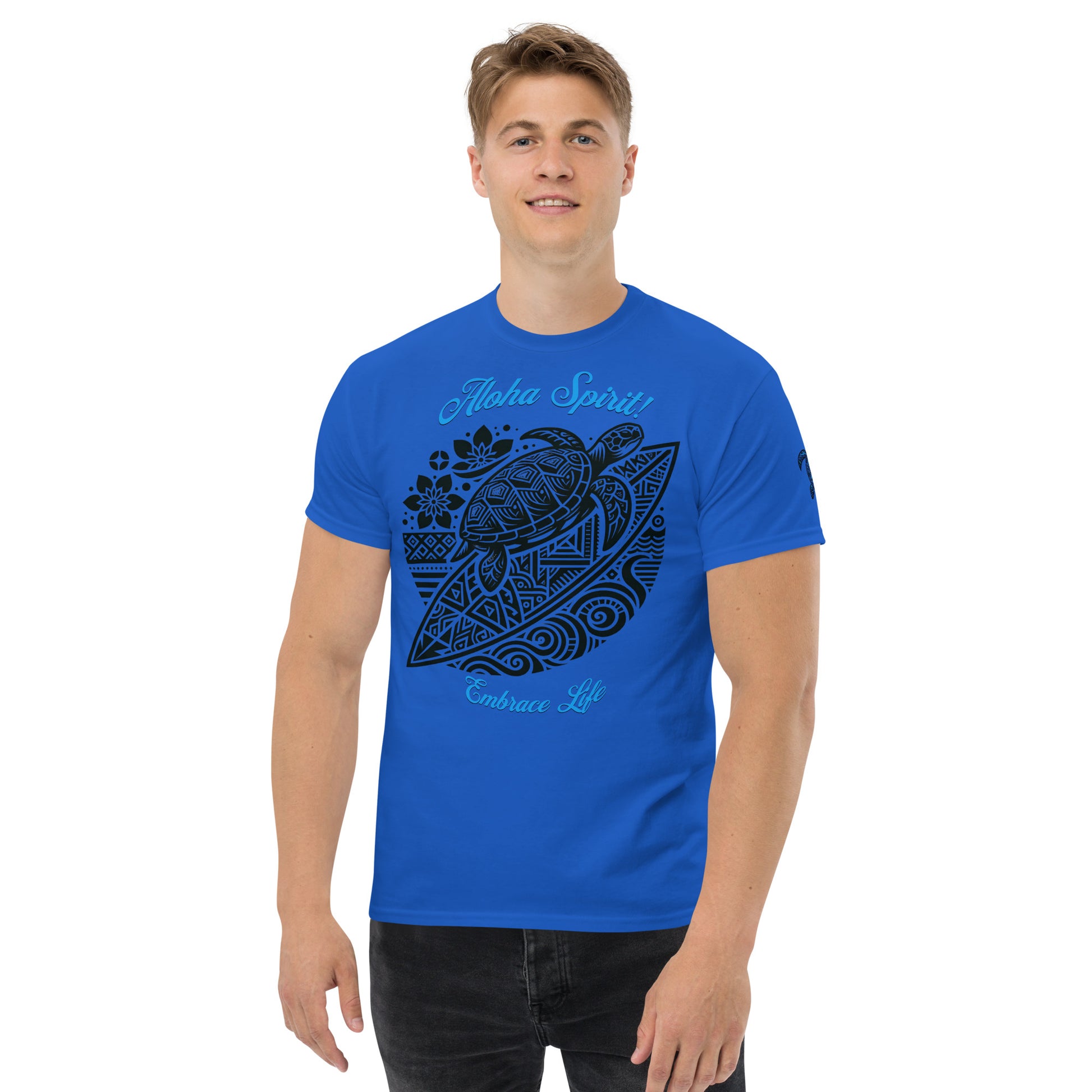 Aloha Spirit Unisex classic tee T-shirt Pa'akai & Kukui Royal S