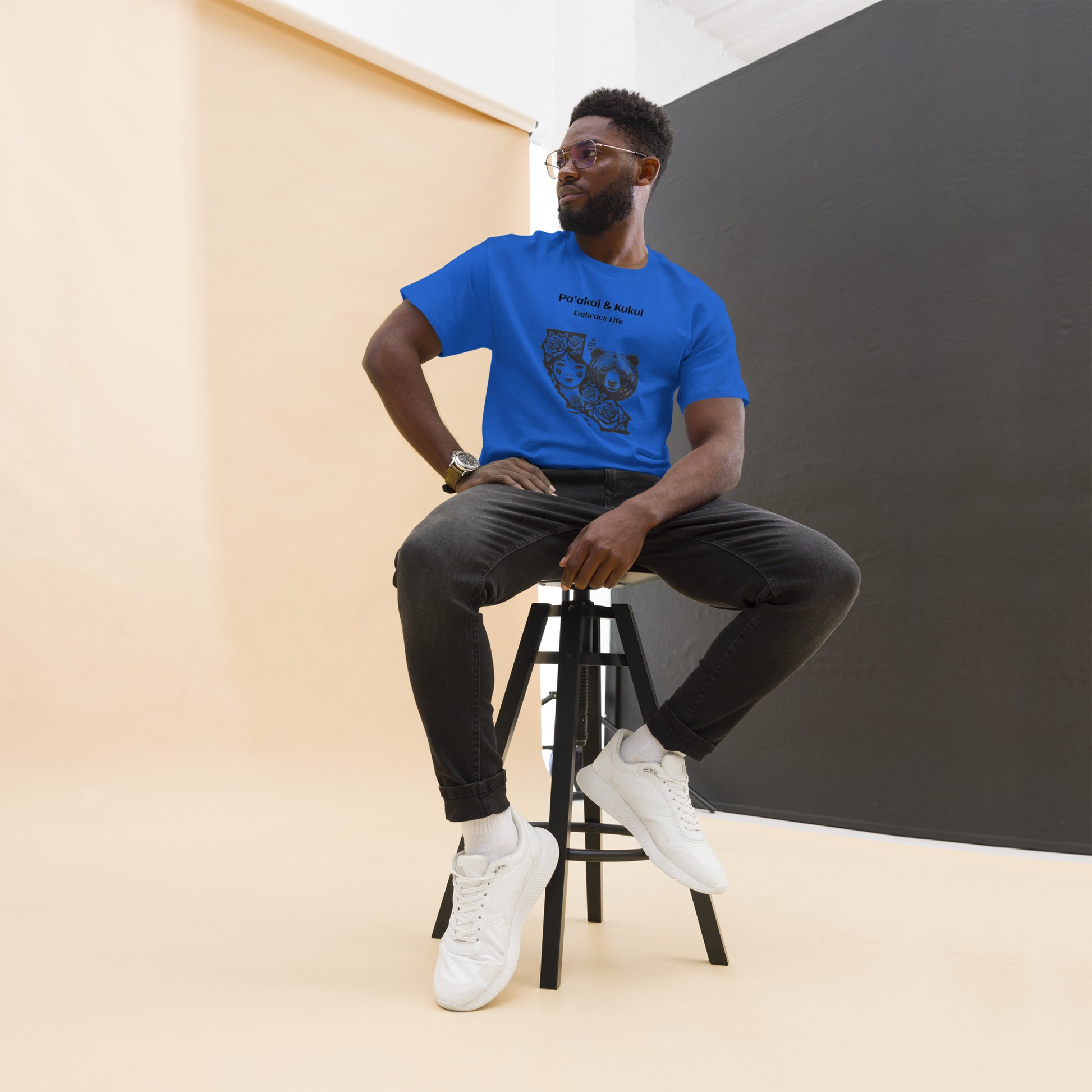 Embrace Life Cali T-shirt T-shirt Pa'akai & Kukui Royal S
