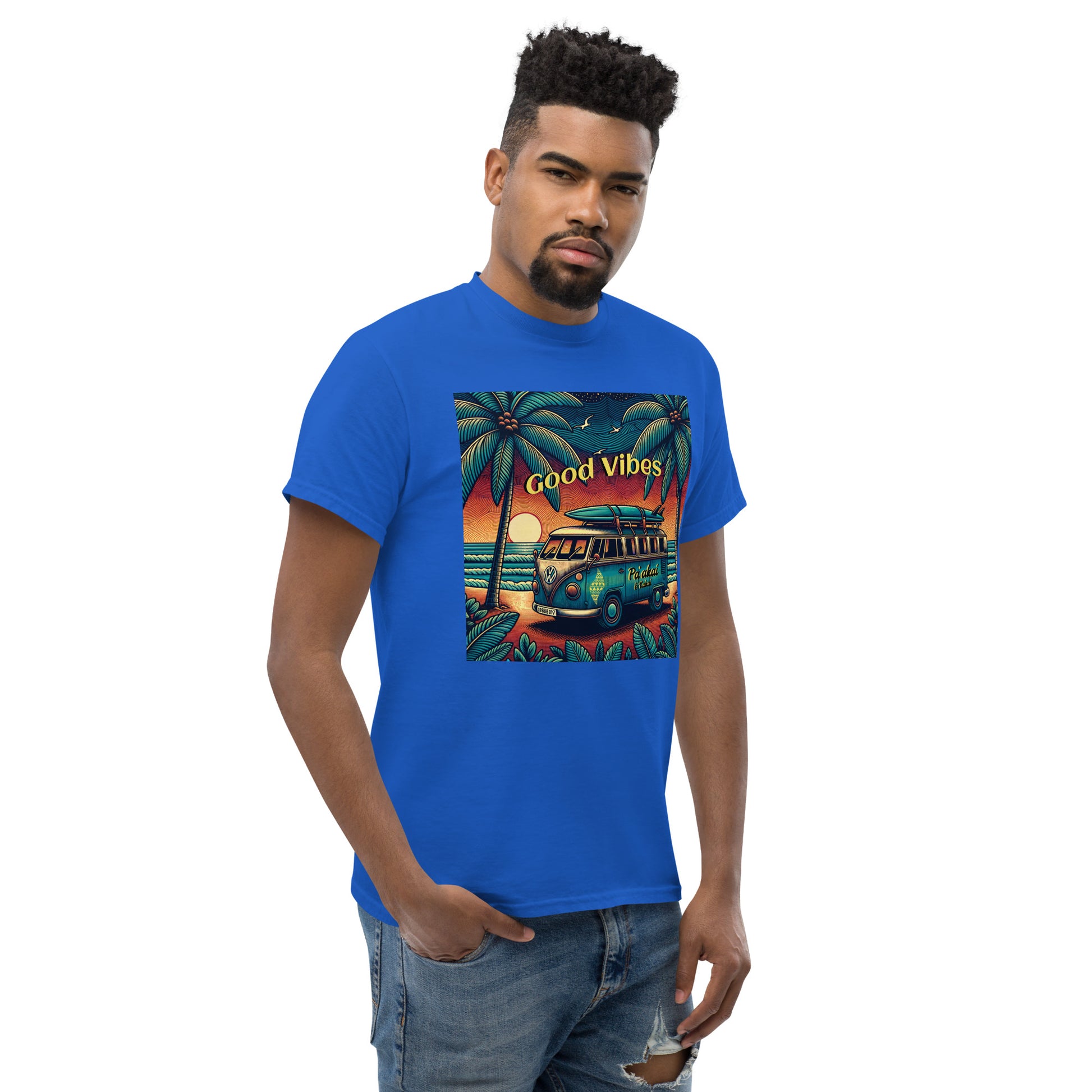 VW Good Vibes - Unisex classic tee T-shirt Pa'akai & Kukui Royal S