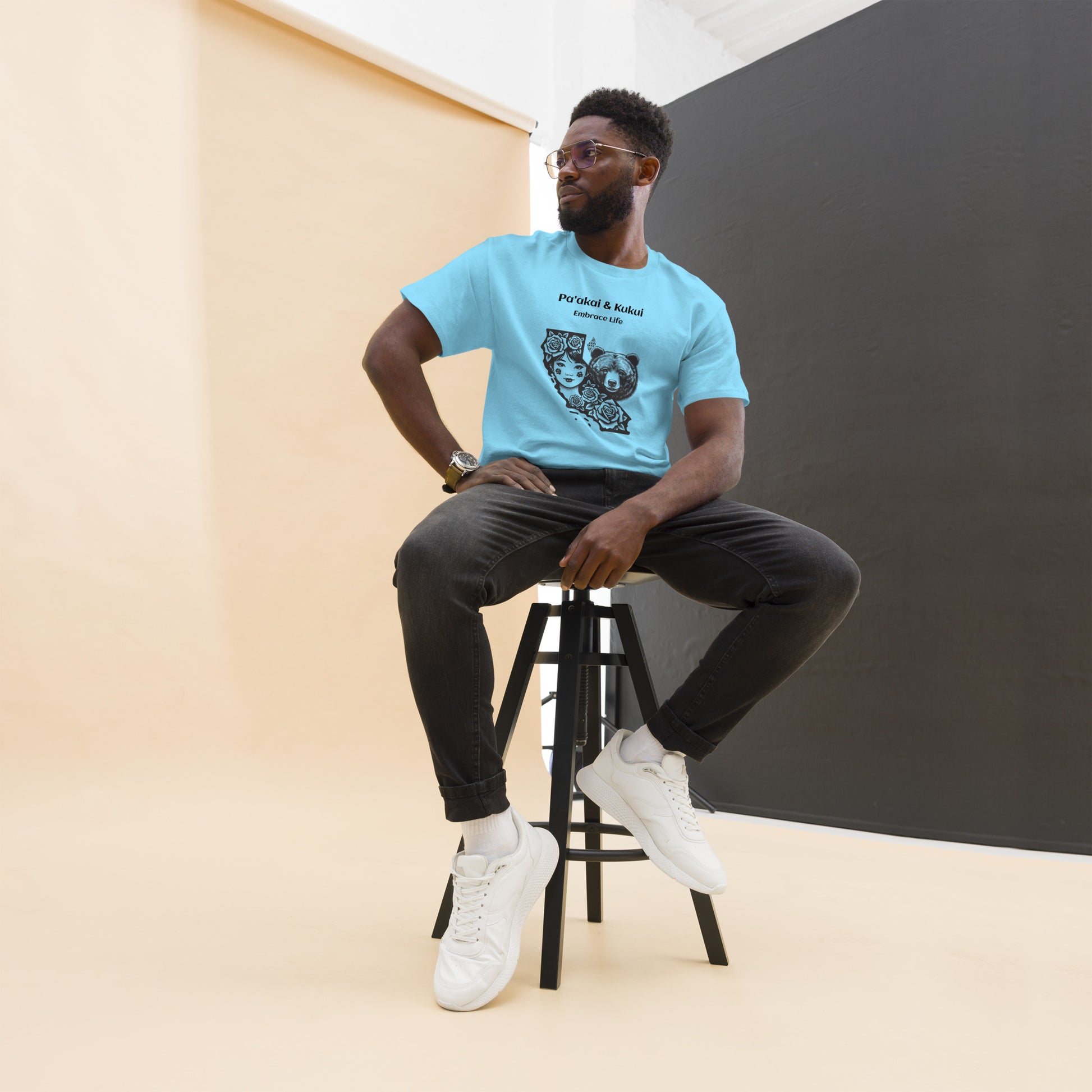 Embrace Life Cali T-shirt T-shirt Pa'akai & Kukui Sky S