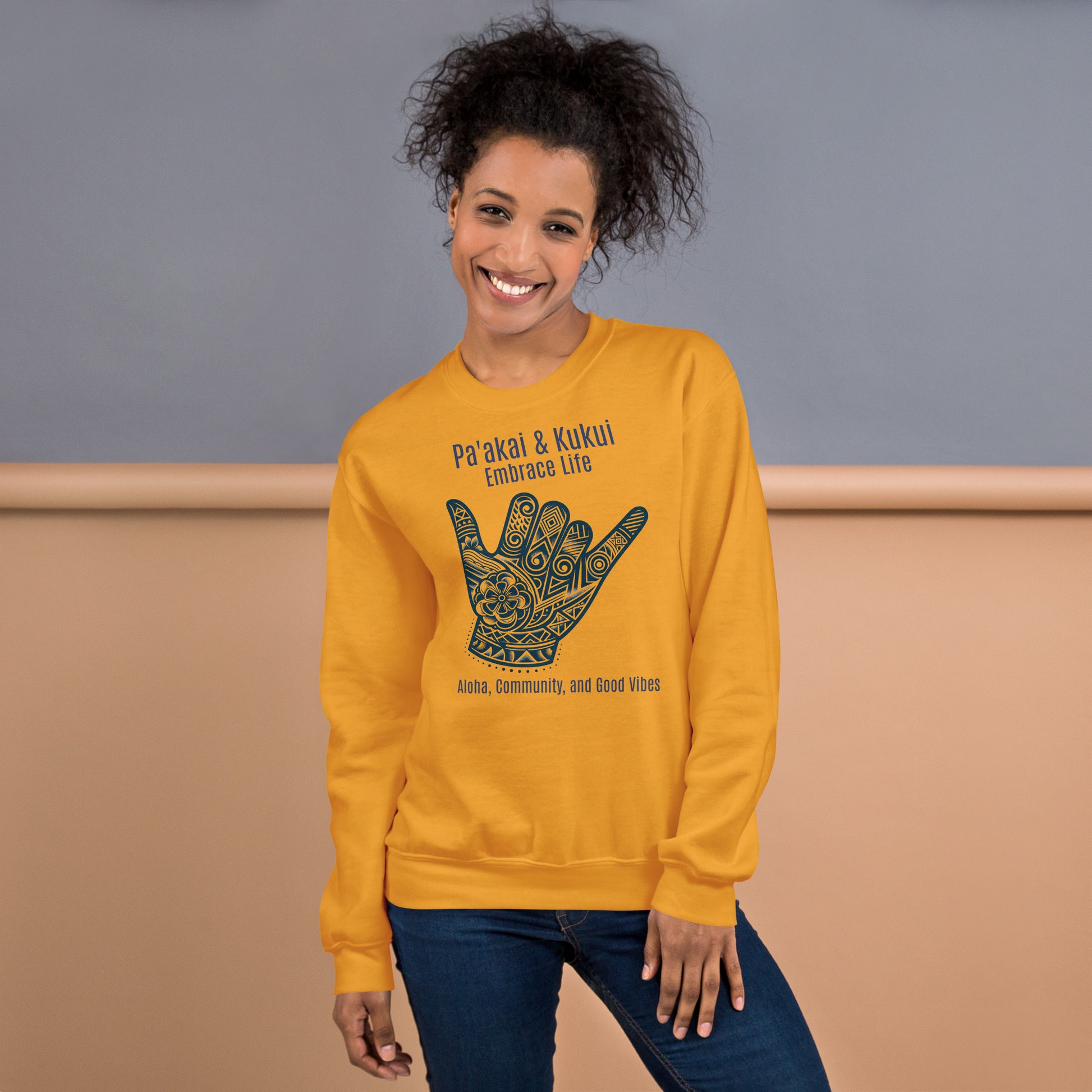 Shaka Sweatshirt Pa'akai & Kukui