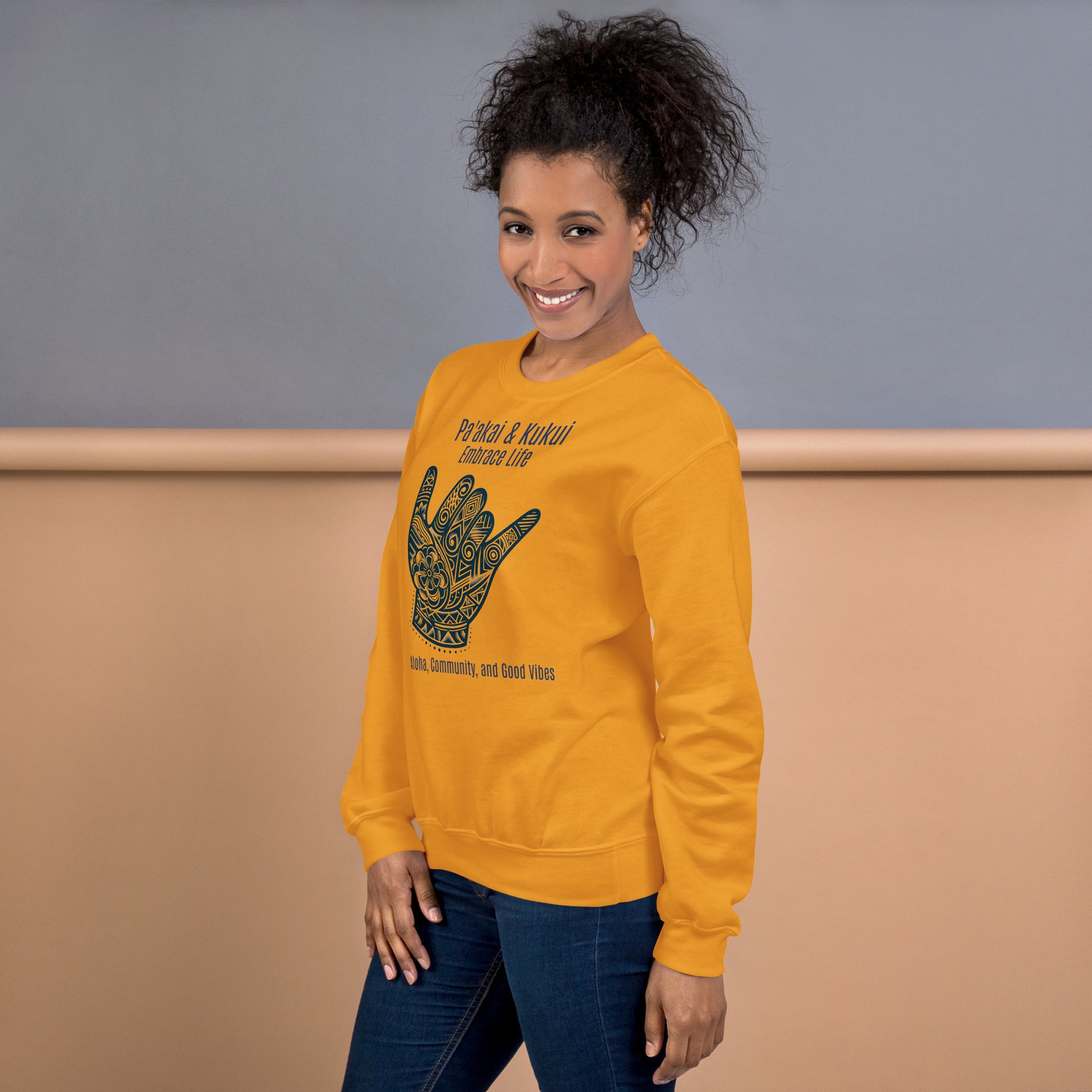 Shaka Sweatshirt Pa'akai & Kukui
