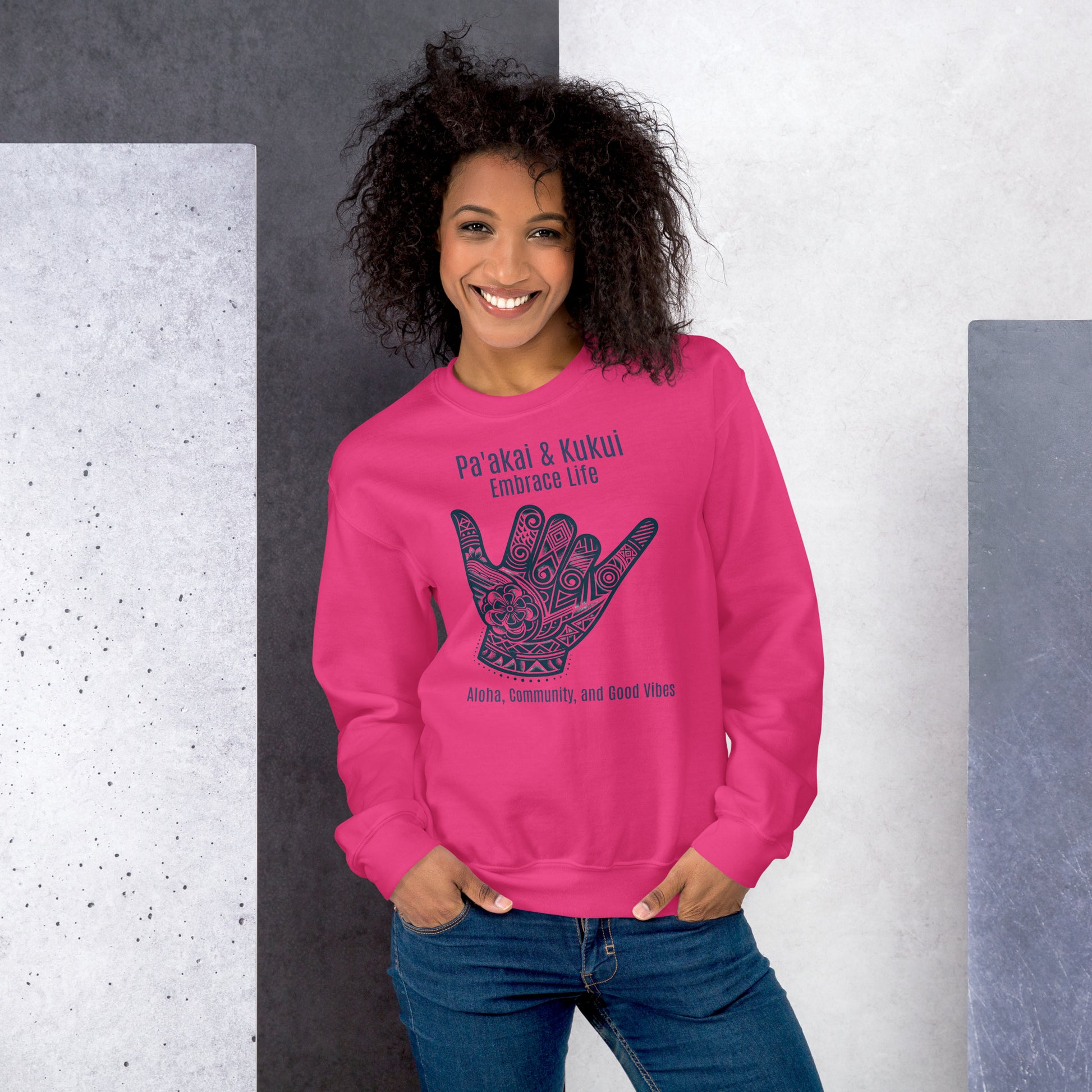 Shaka Sweatshirt Pa'akai & Kukui