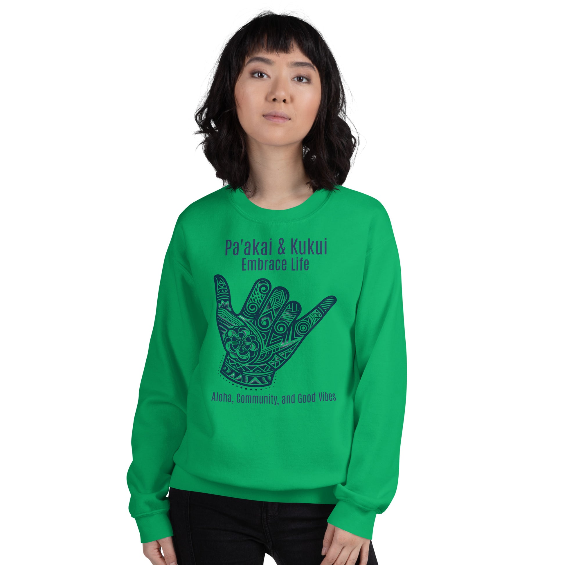 Shaka Sweatshirt Pa'akai & Kukui