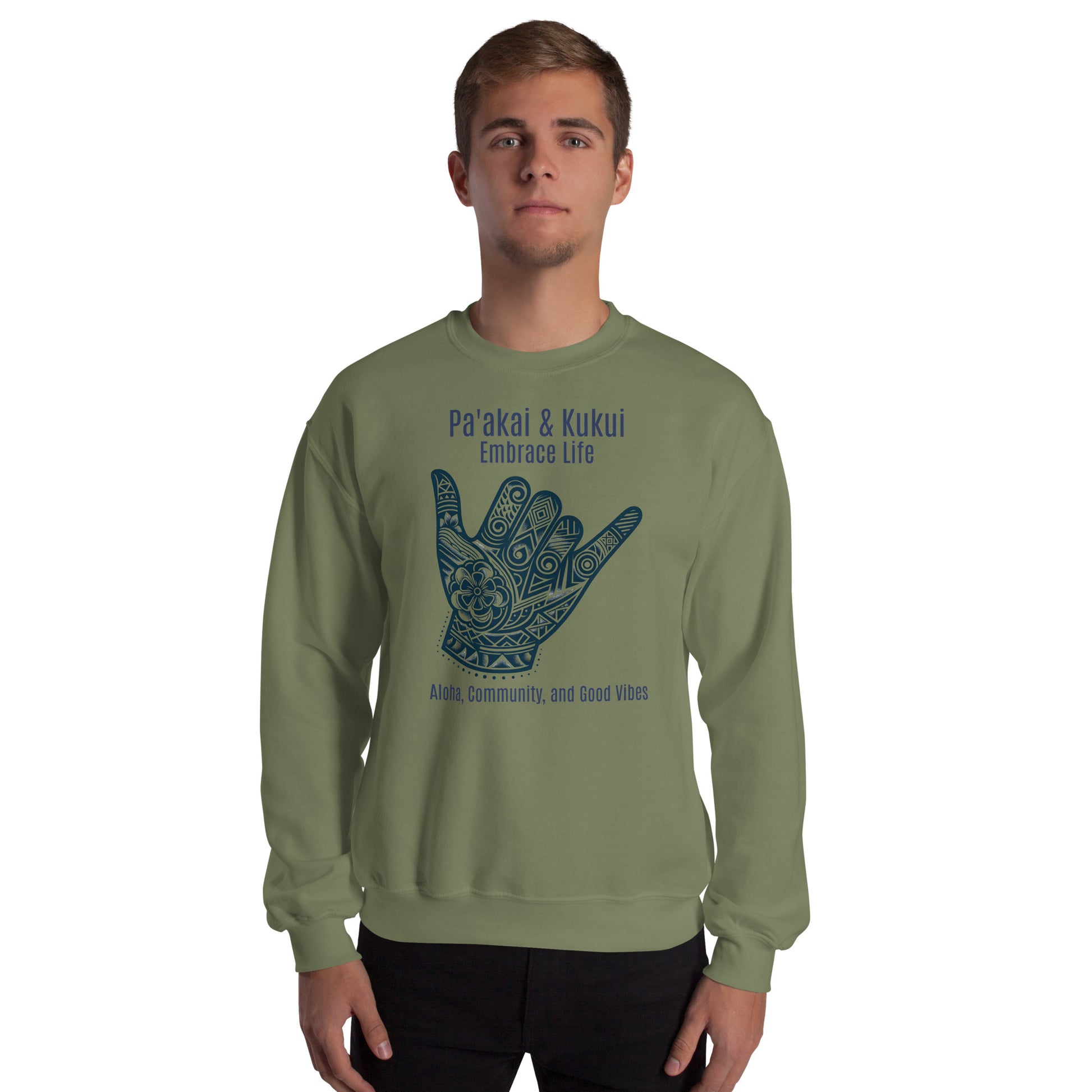 Shaka Sweatshirt Pa'akai & Kukui