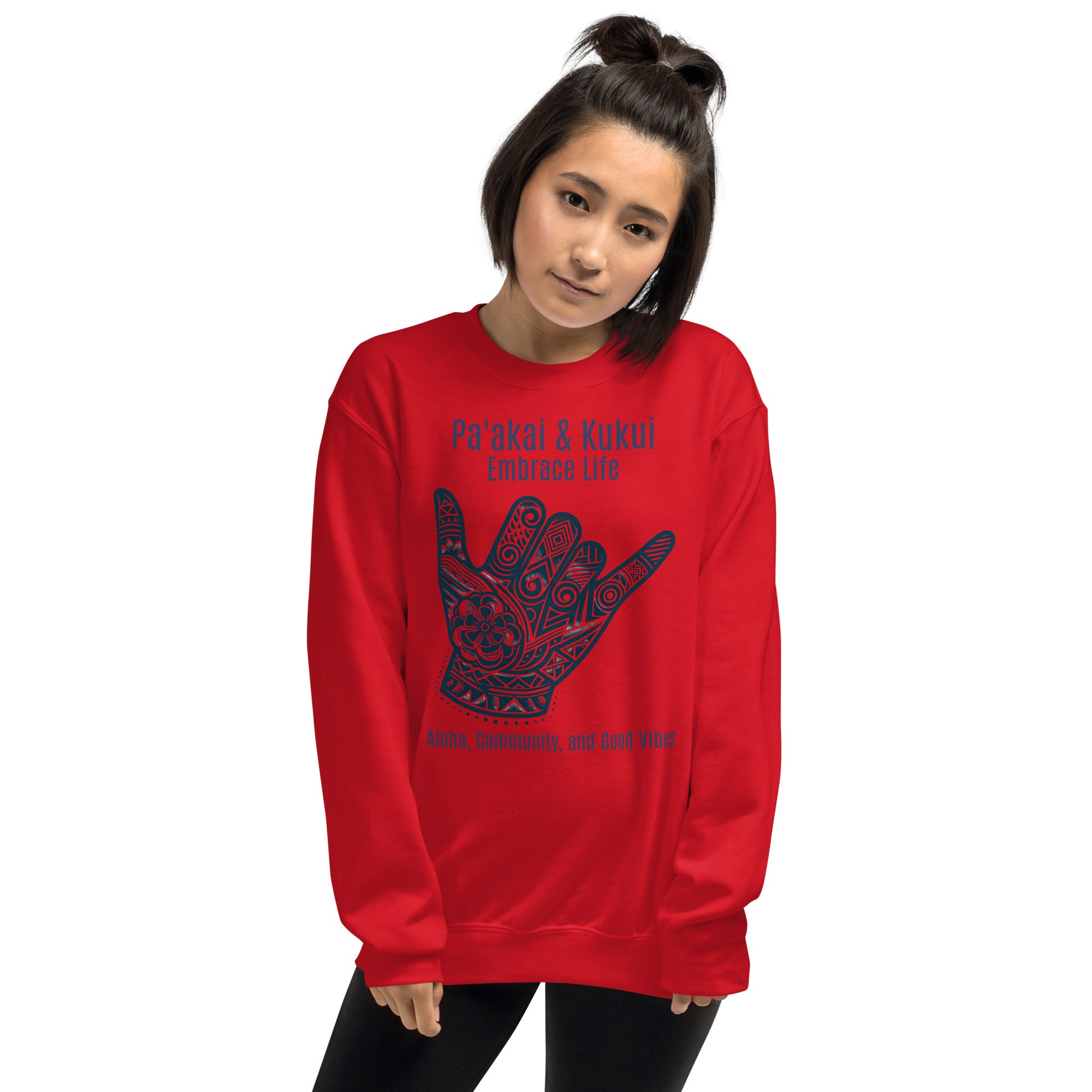 Shaka Sweatshirt Pa'akai & Kukui
