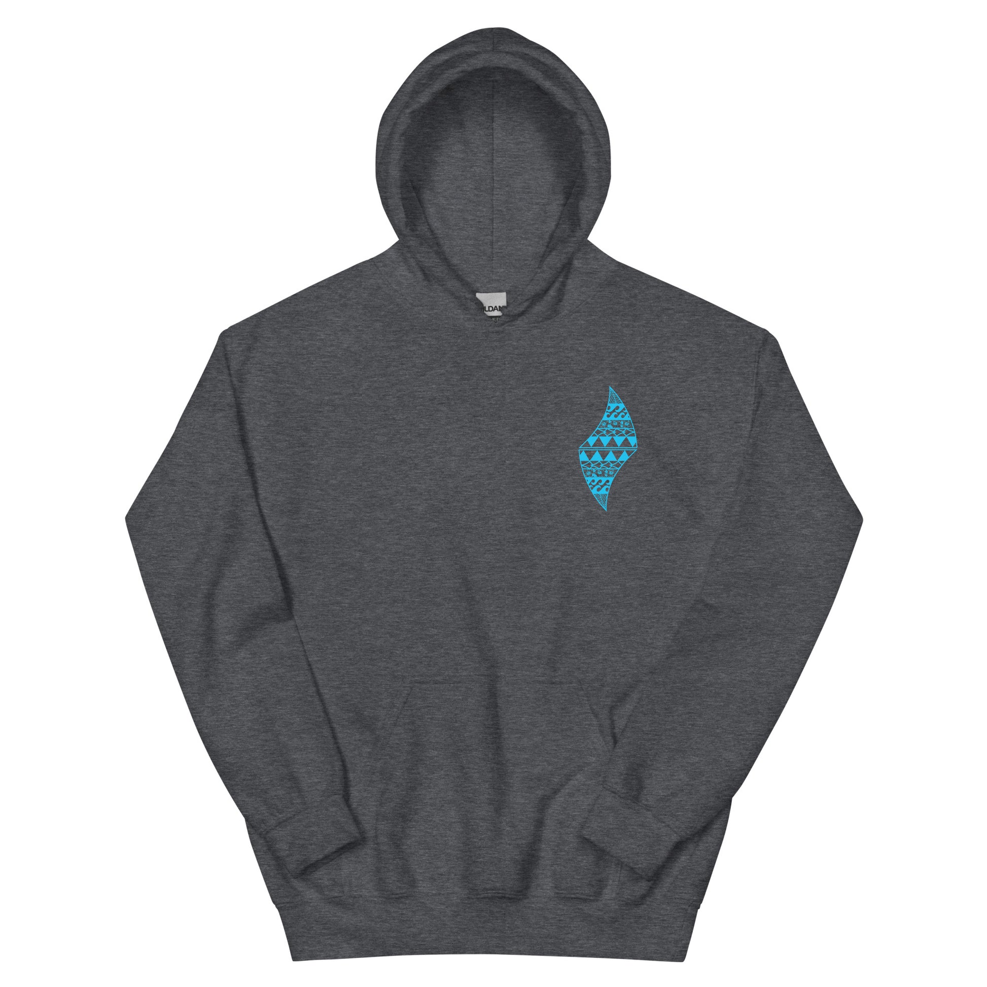 Embrace Life Hoodie Pullover Hoodie Pa'akai & Kukui Dark Heather S