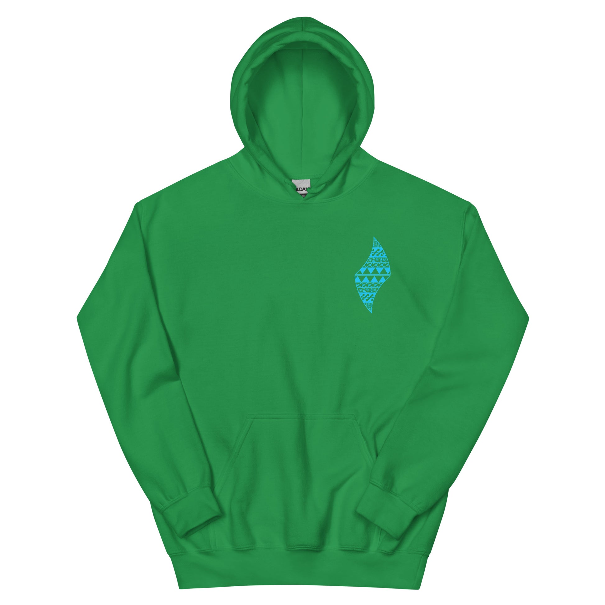 Embrace Life Hoodie Pullover Hoodie Pa'akai & Kukui Irish Green S