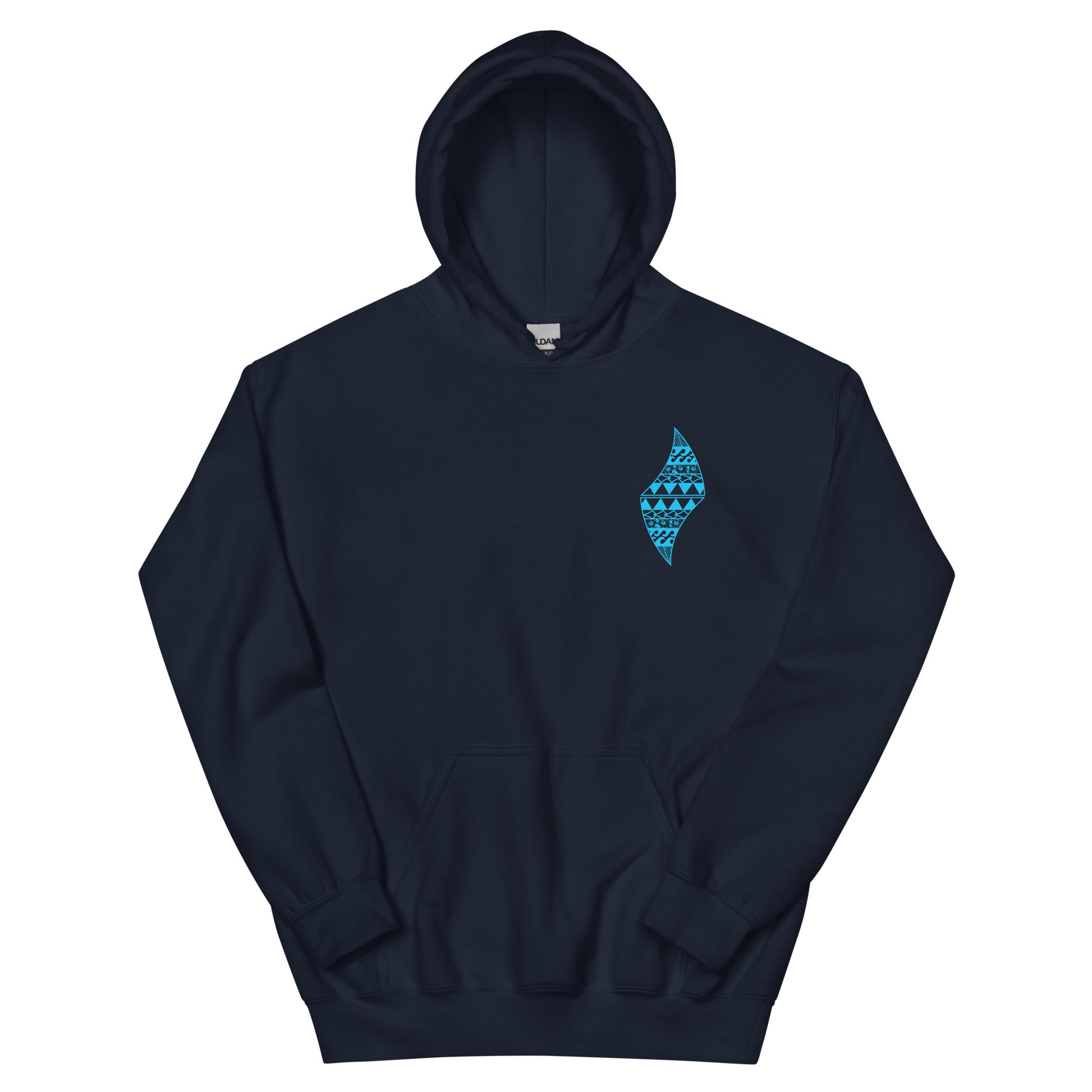 Embrace Life Hoodie Pullover Hoodie Pa'akai & Kukui Navy S