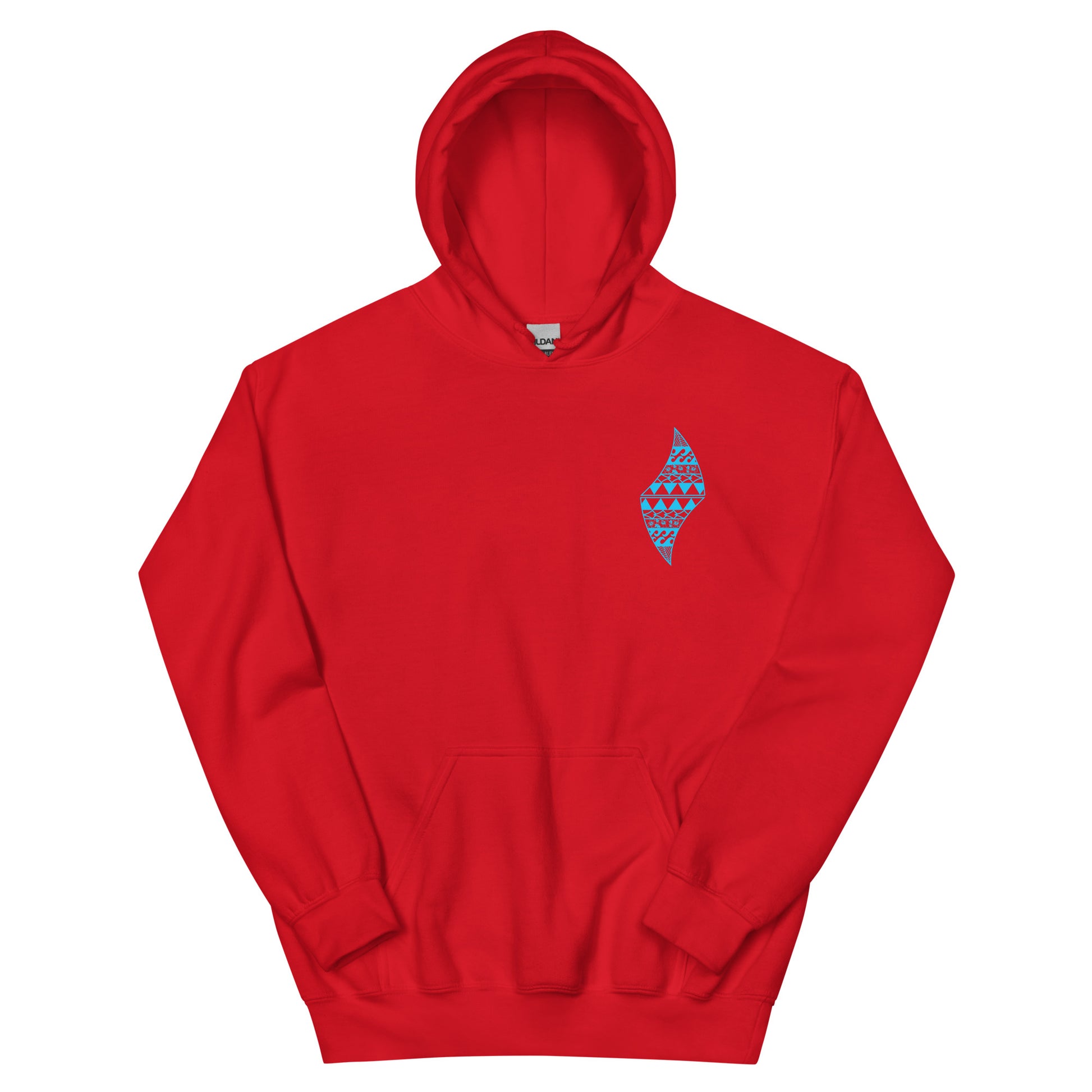 Embrace Life Hoodie Pullover Hoodie Pa'akai & Kukui Red S