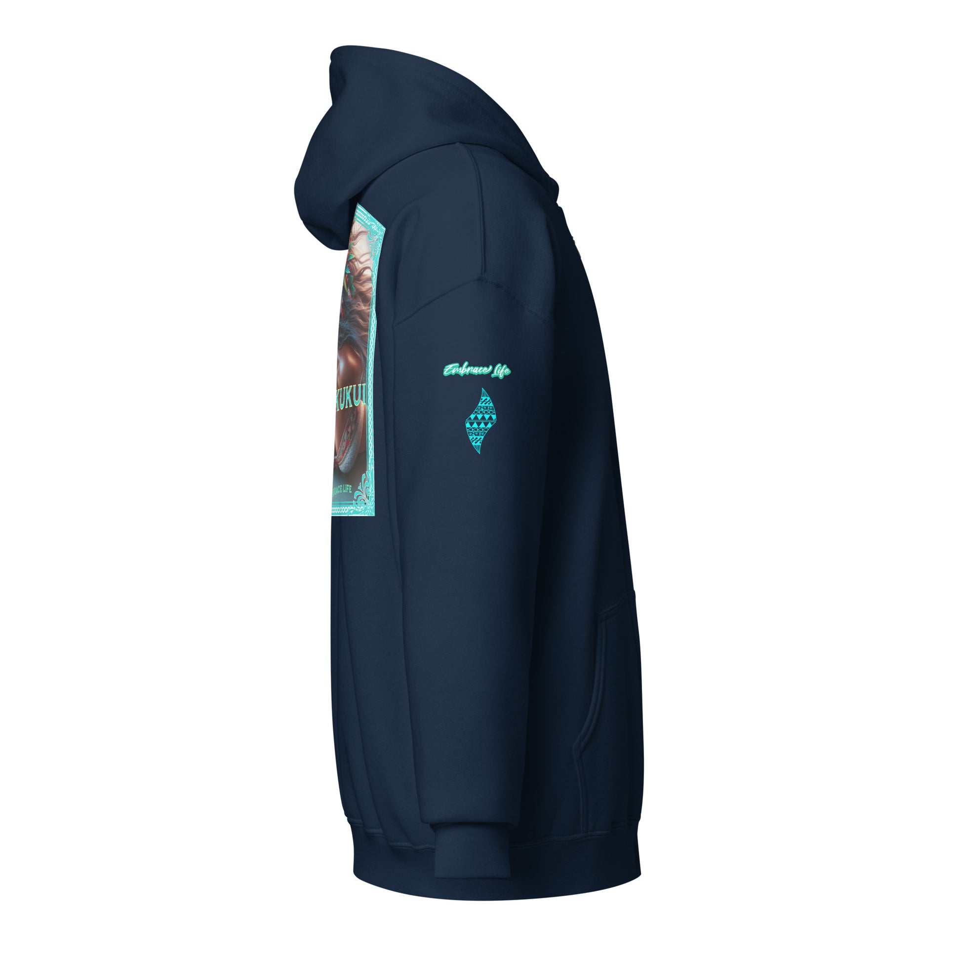 Hawaiian Surfer Chic Unisex heavy blend zip hoodie Zip Up Hoodie Pa'akai & Kukui