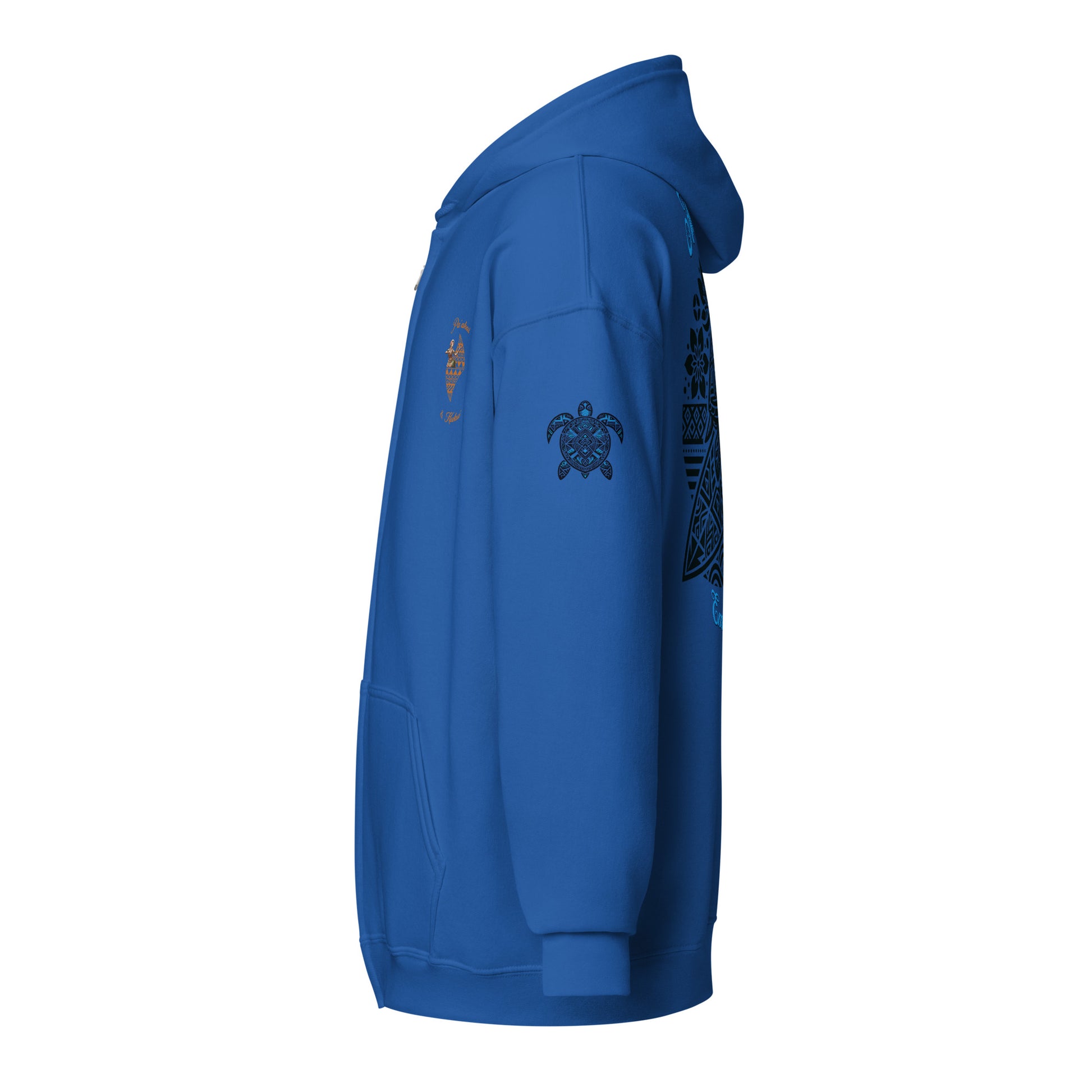 Aloha Spirit heavy blend zip hoodie Pullover Hoodie Pa'akai & Kukui