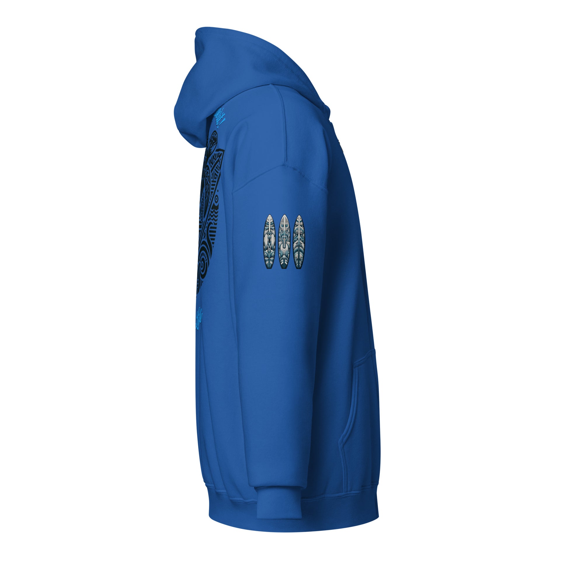 Aloha Spirit heavy blend zip hoodie Pullover Hoodie Pa'akai & Kukui