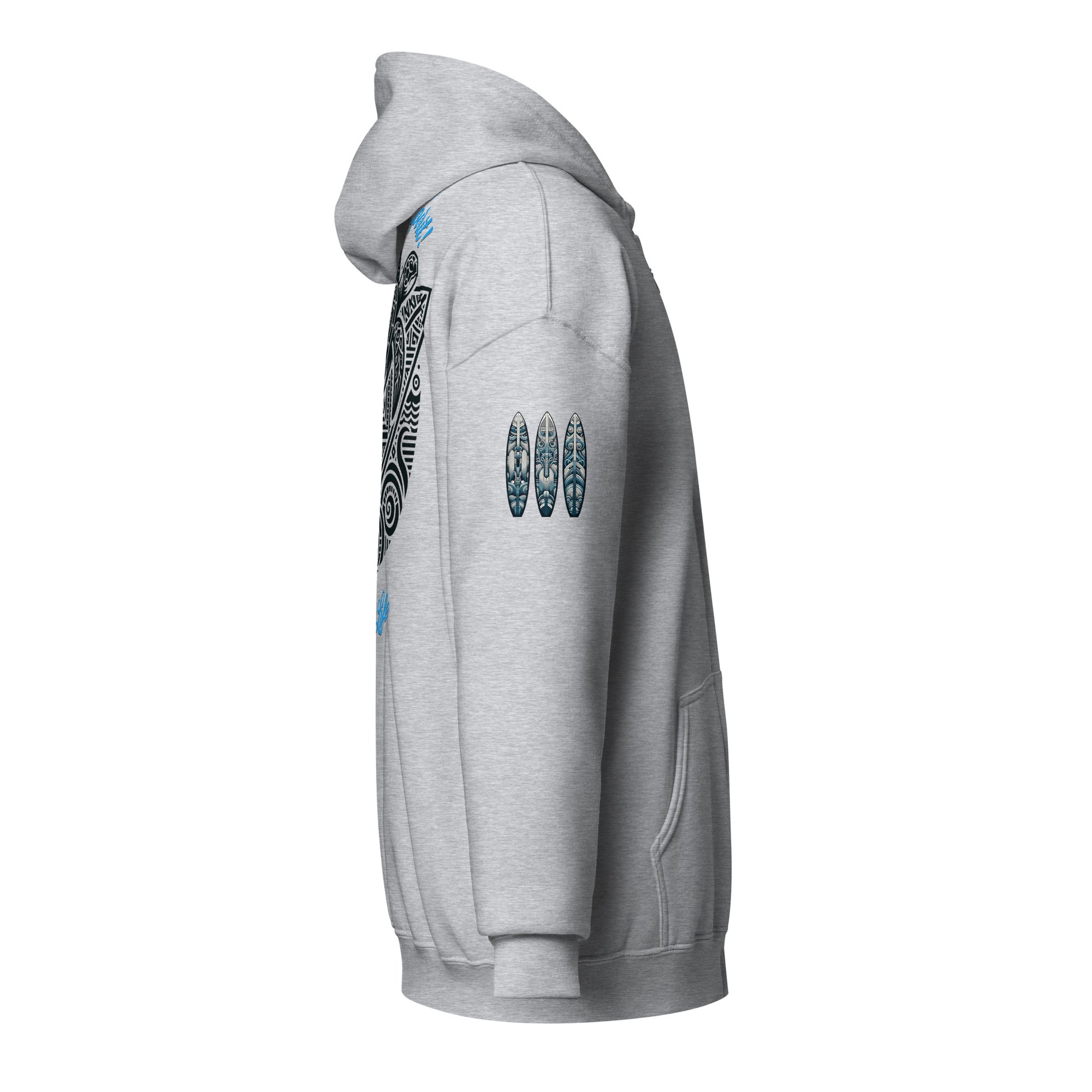 Aloha Spirit heavy blend zip hoodie Pullover Hoodie Pa'akai & Kukui