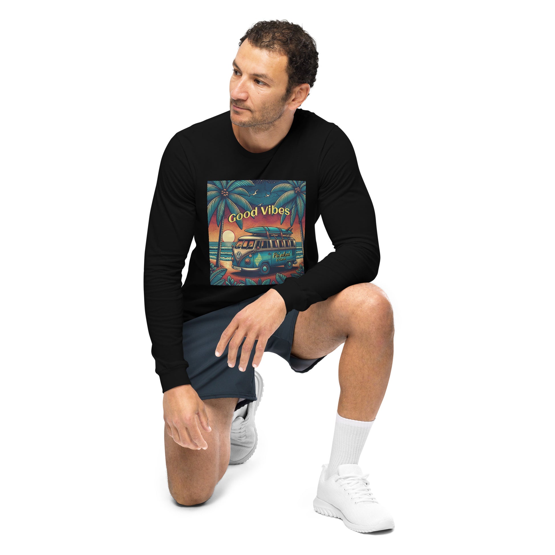VW Good Vibes Long Sleeve Tee Long Sleeve T-shirt Pa'akai & Kukui