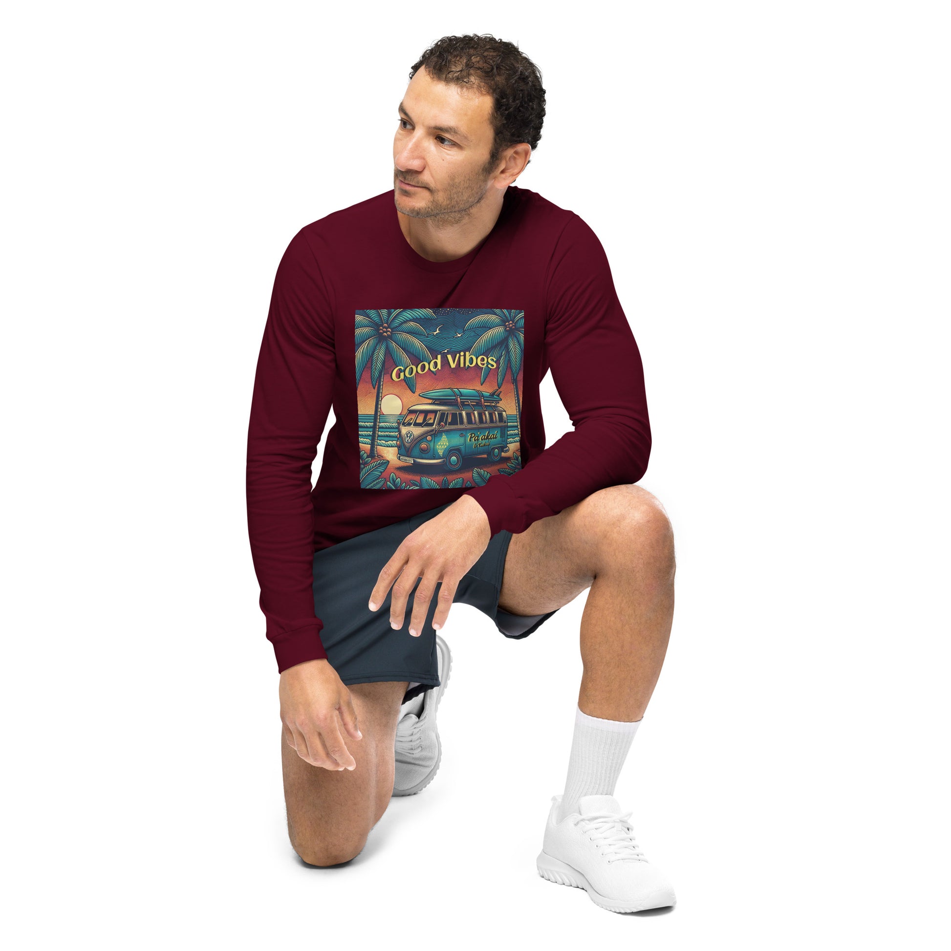 VW Good Vibes Long Sleeve Tee Long Sleeve T-shirt Pa'akai & Kukui