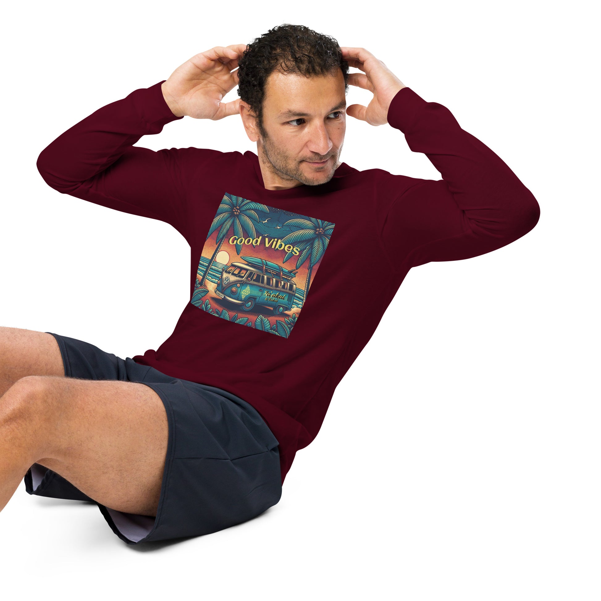 VW Good Vibes Long Sleeve Tee Long Sleeve T-shirt Pa'akai & Kukui
