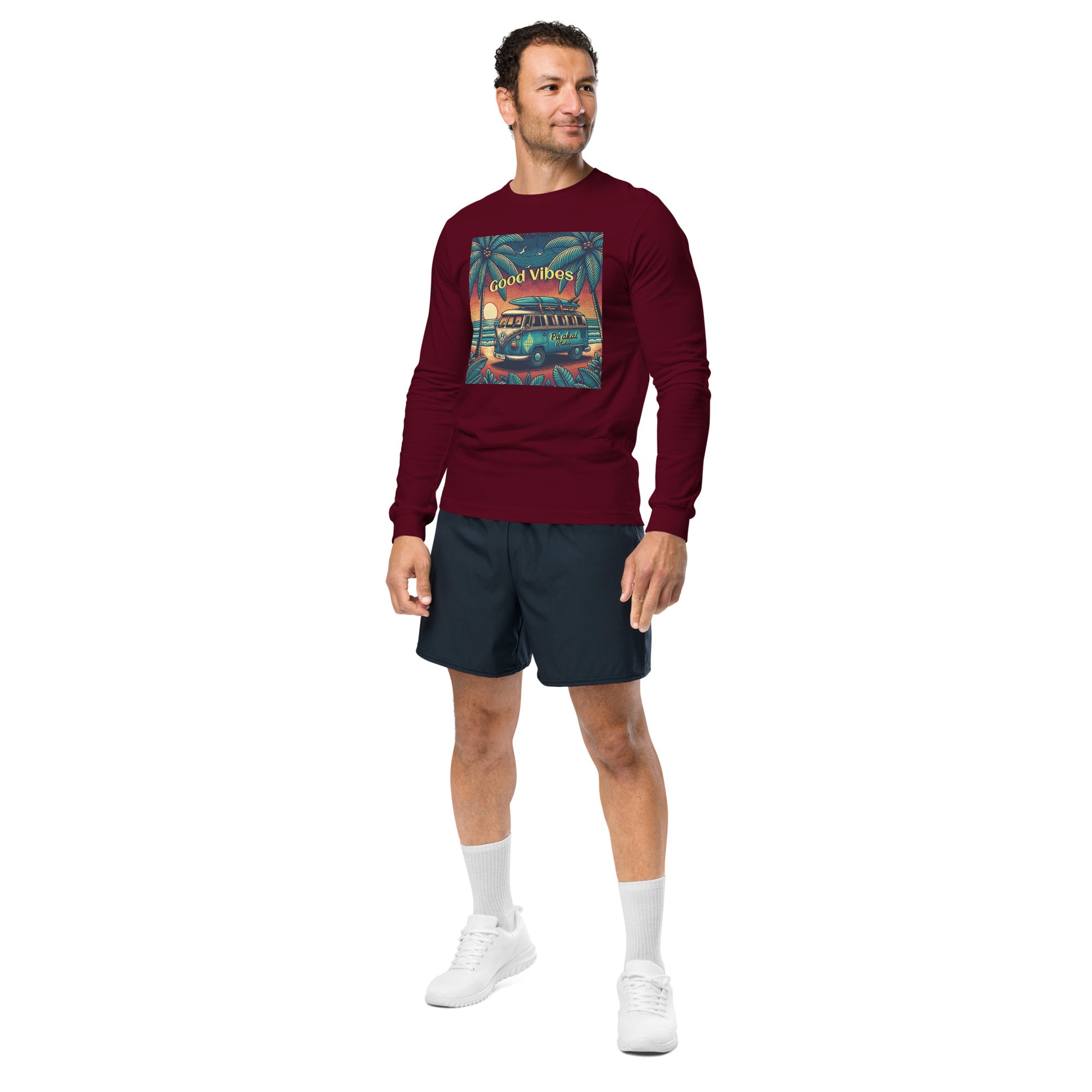 VW Good Vibes Long Sleeve Tee Long Sleeve T-shirt Pa'akai & Kukui