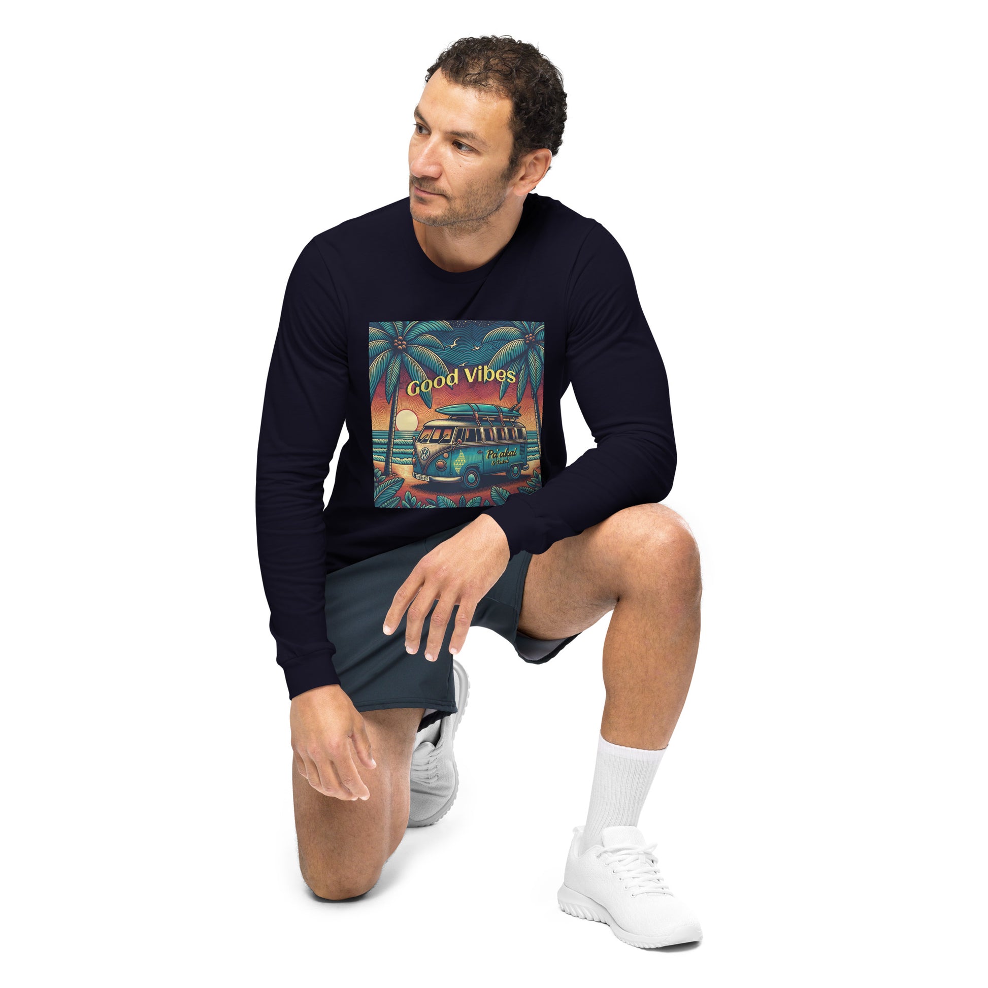 VW Good Vibes Long Sleeve Tee Long Sleeve T-shirt Pa'akai & Kukui