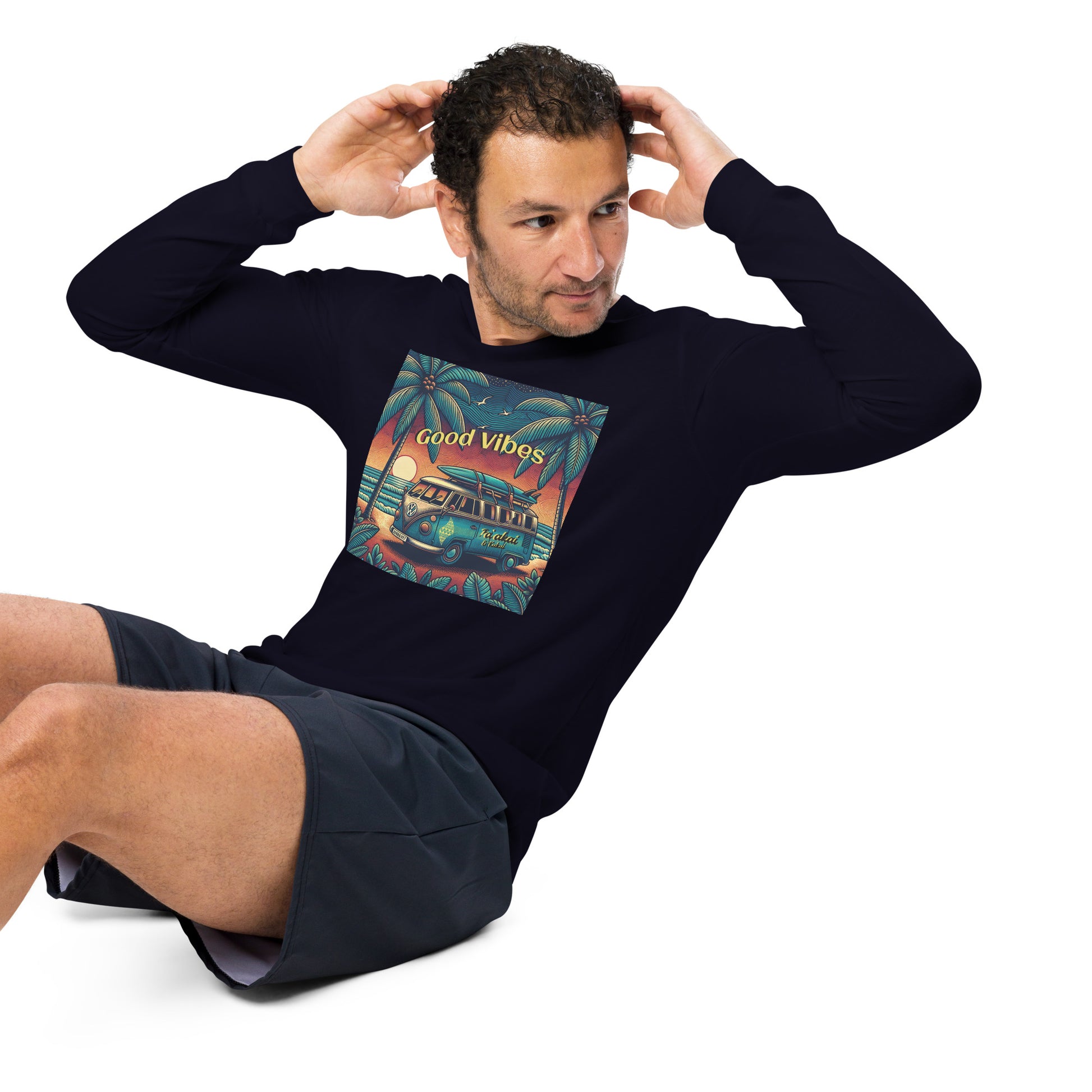VW Good Vibes Long Sleeve Tee Long Sleeve T-shirt Pa'akai & Kukui