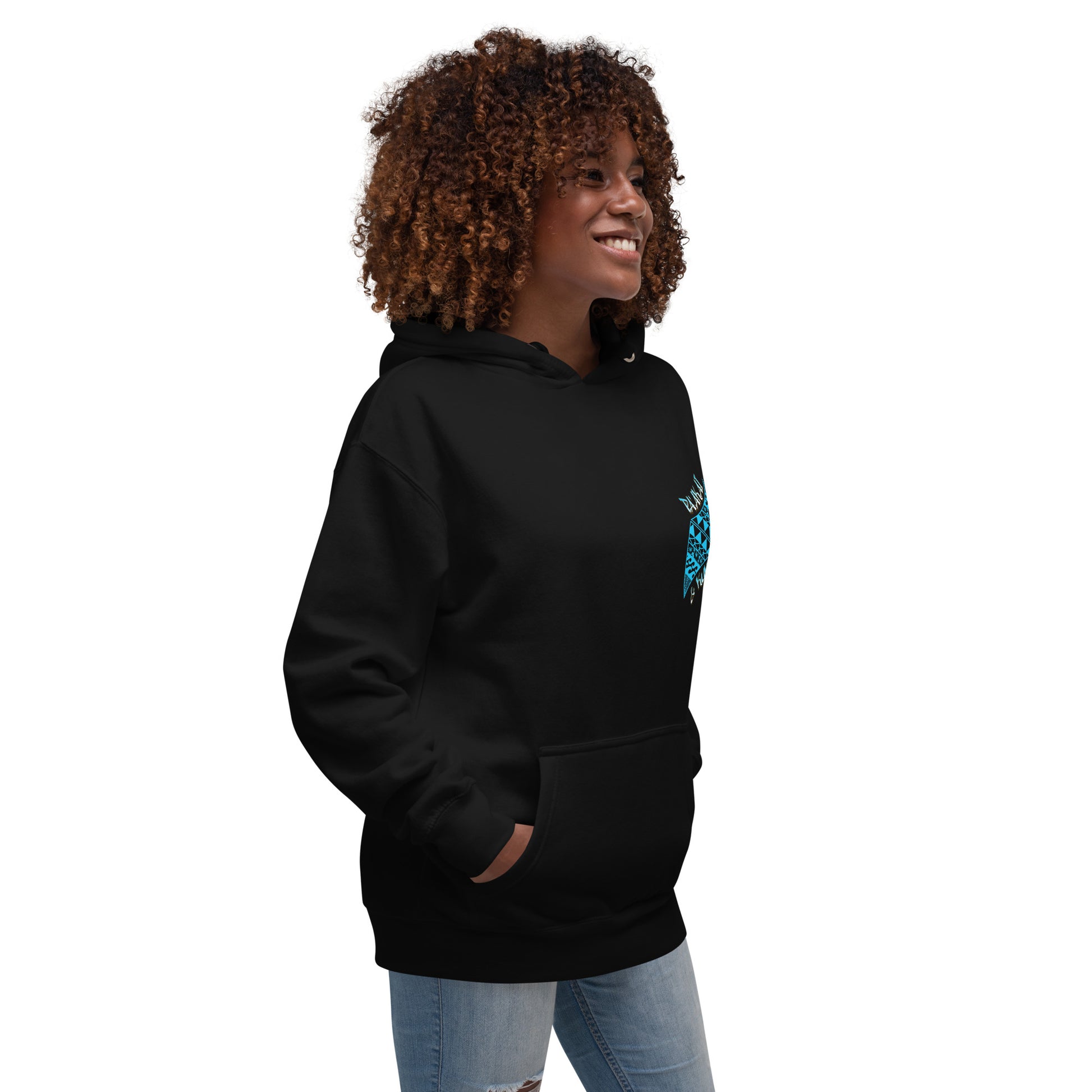 Tribal Sea Turtle Unisex Hoodie Pullover Hoodie Pa'akai & Kukui