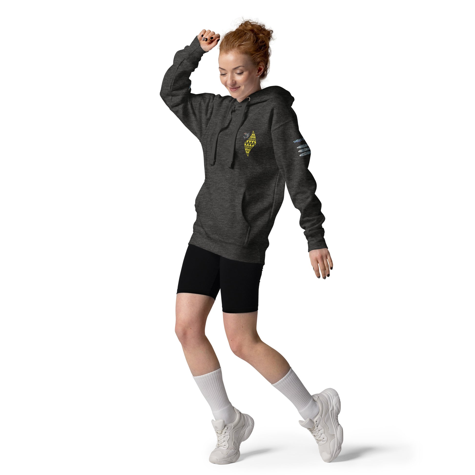 Blue Waves Unisex Hoodie Pullover Hoodie Pa'akai & Kukui