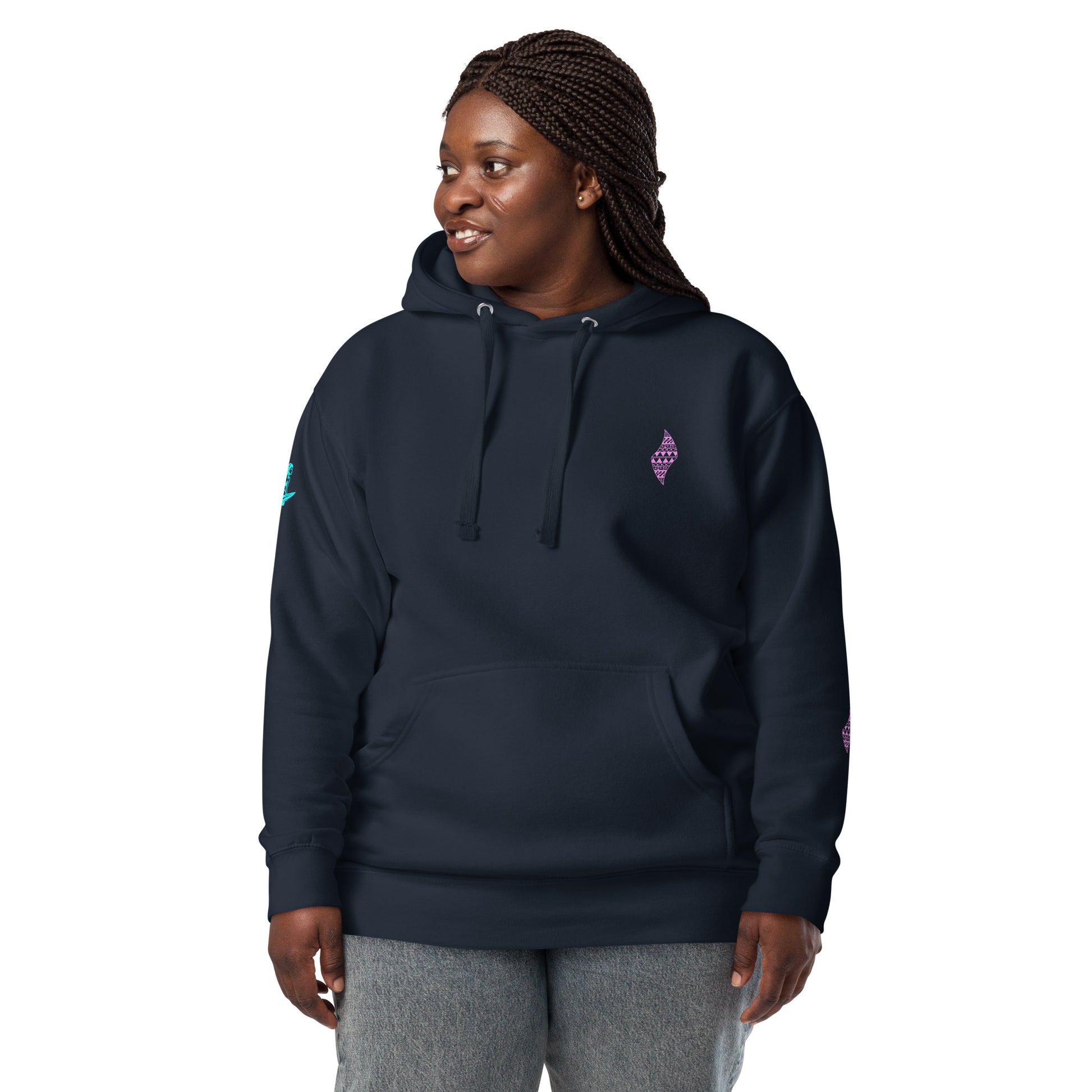 Island Time Hoodie Pullover Hoodie Pa'akai & Kukui