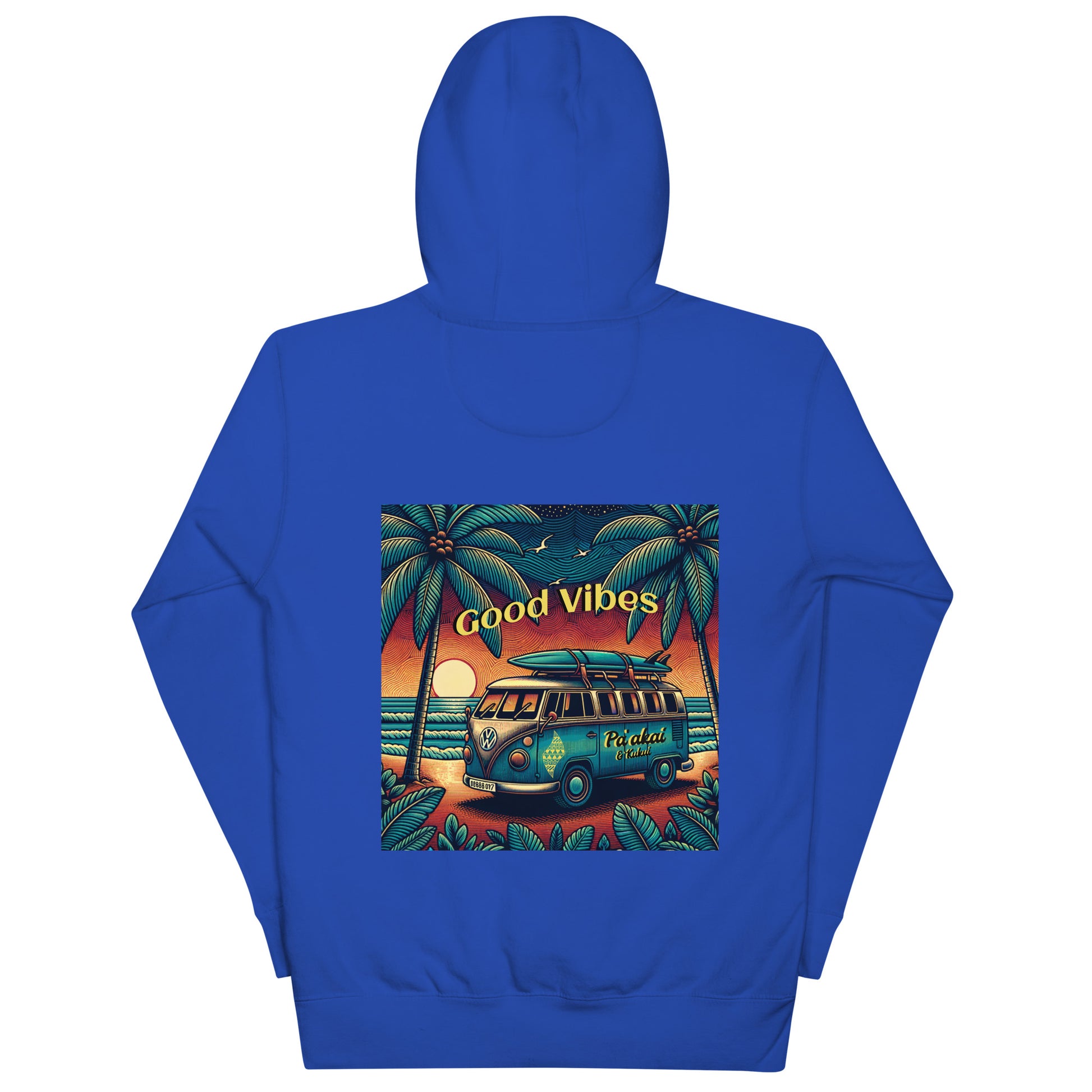 VW Good Vibes Hoodie Pullover Hoodie Pa'akai & Kukui