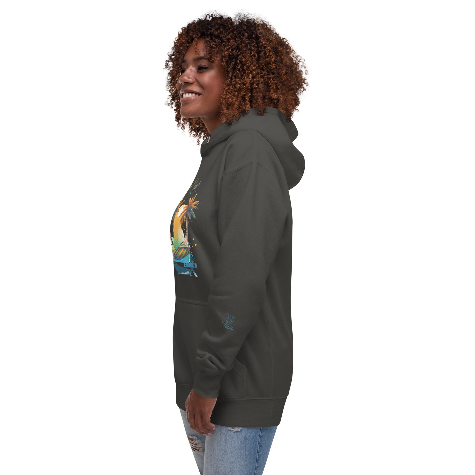 Beach Life Hoodie Pullover Hoodie Pa'akai & Kukui