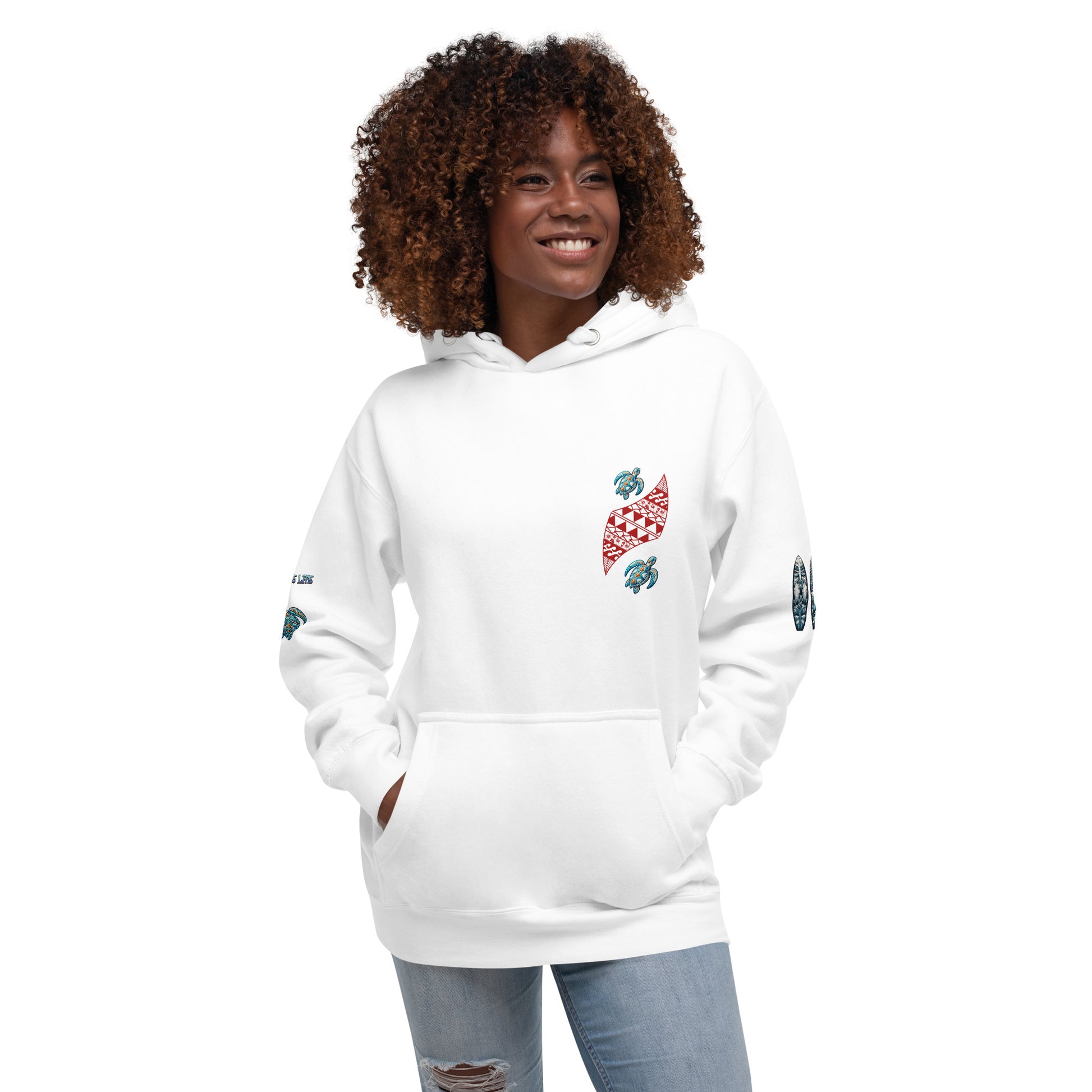 VW Good Vibes Hoodie Pullover Hoodie Pa'akai & Kukui