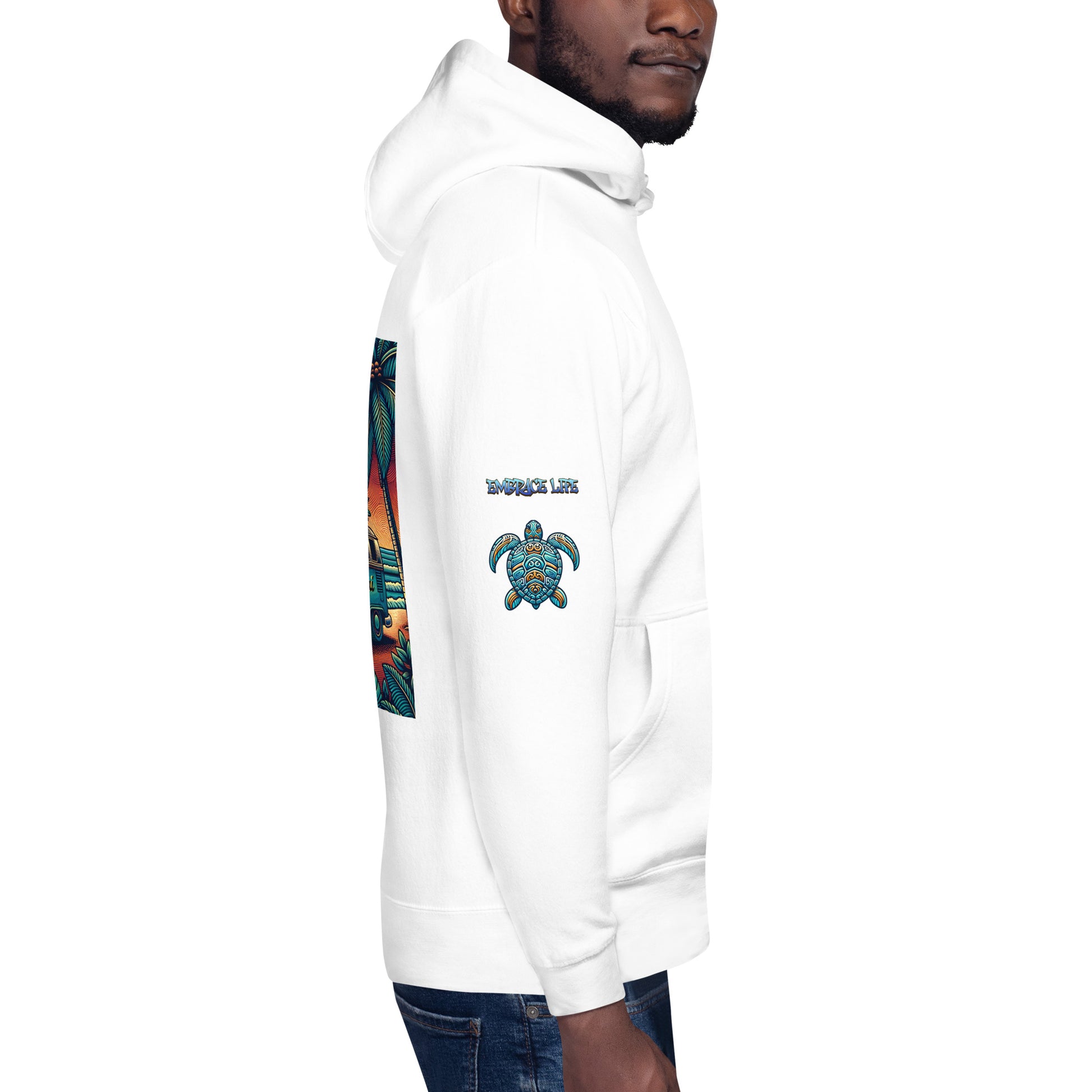 VW Good Vibes Hoodie Pullover Hoodie Pa'akai & Kukui