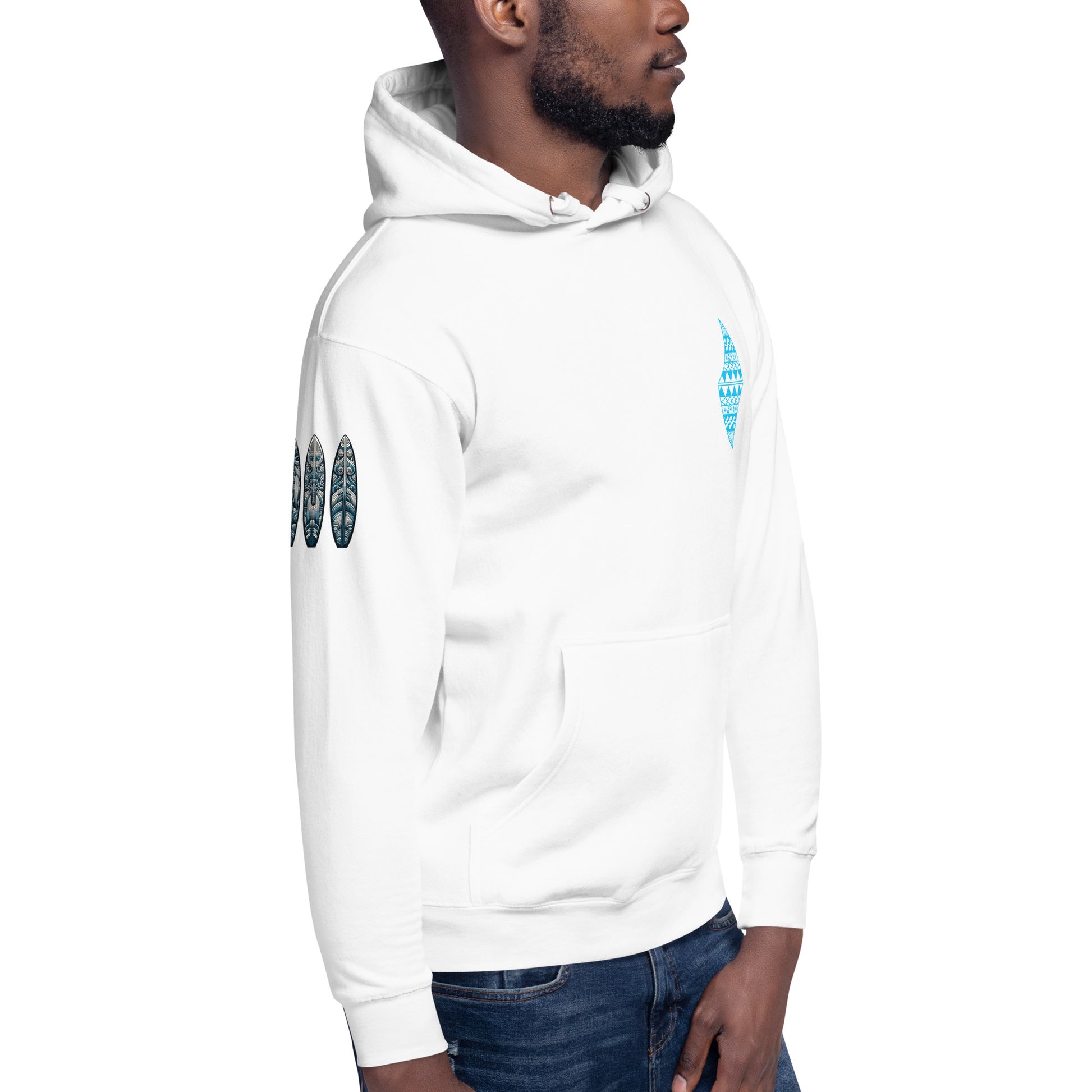 Blue Sea Turtle Hoodie Pullover Hoodie Pa'akai & Kukui