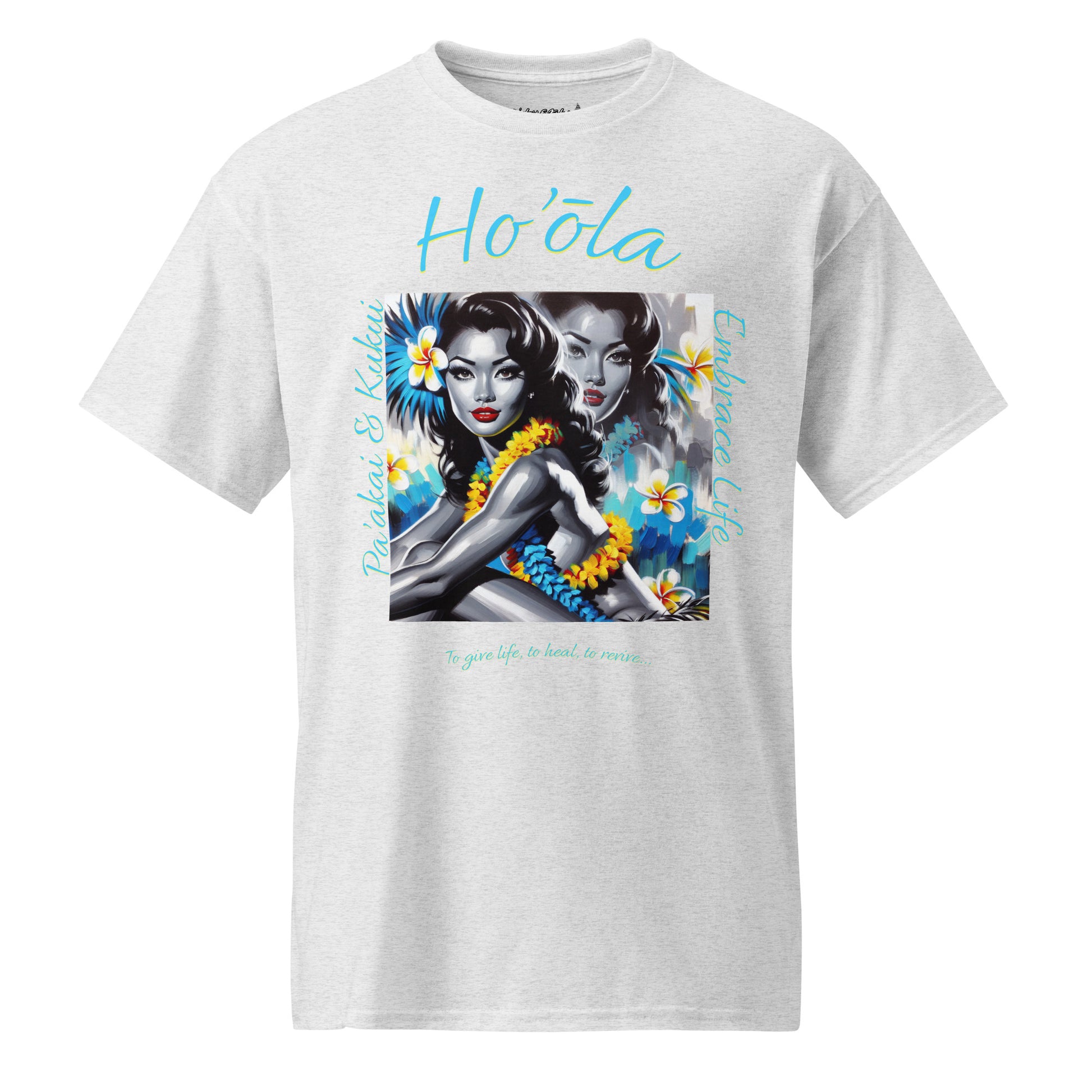 Aloha Wahine Hawai'i - DryBlend® T-Shirt T-shirt Pa'akai & Kukui