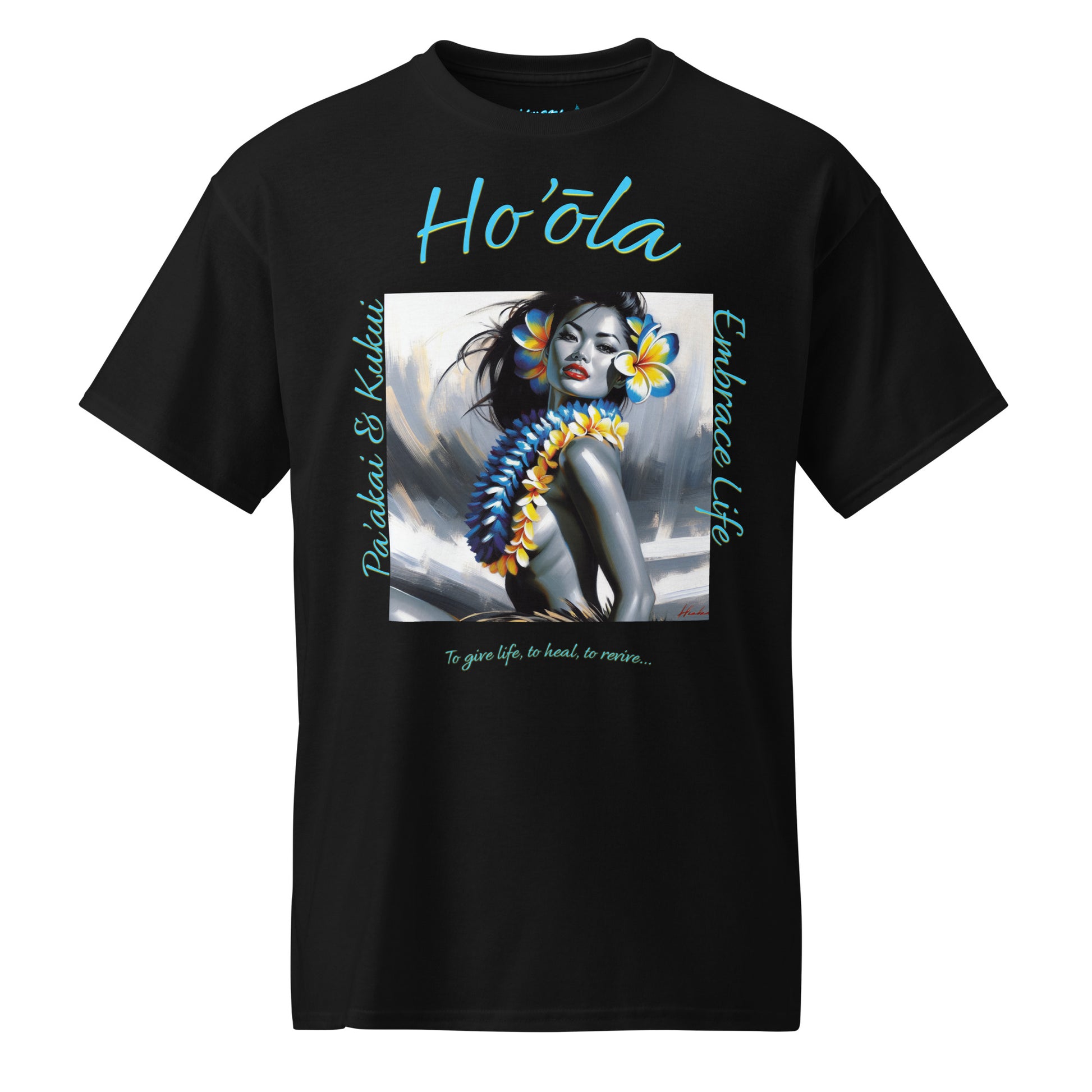 Aloha Wahine Hawai'i - DryBlend® T-Shirt T-shirt Pa'akai & Kukui